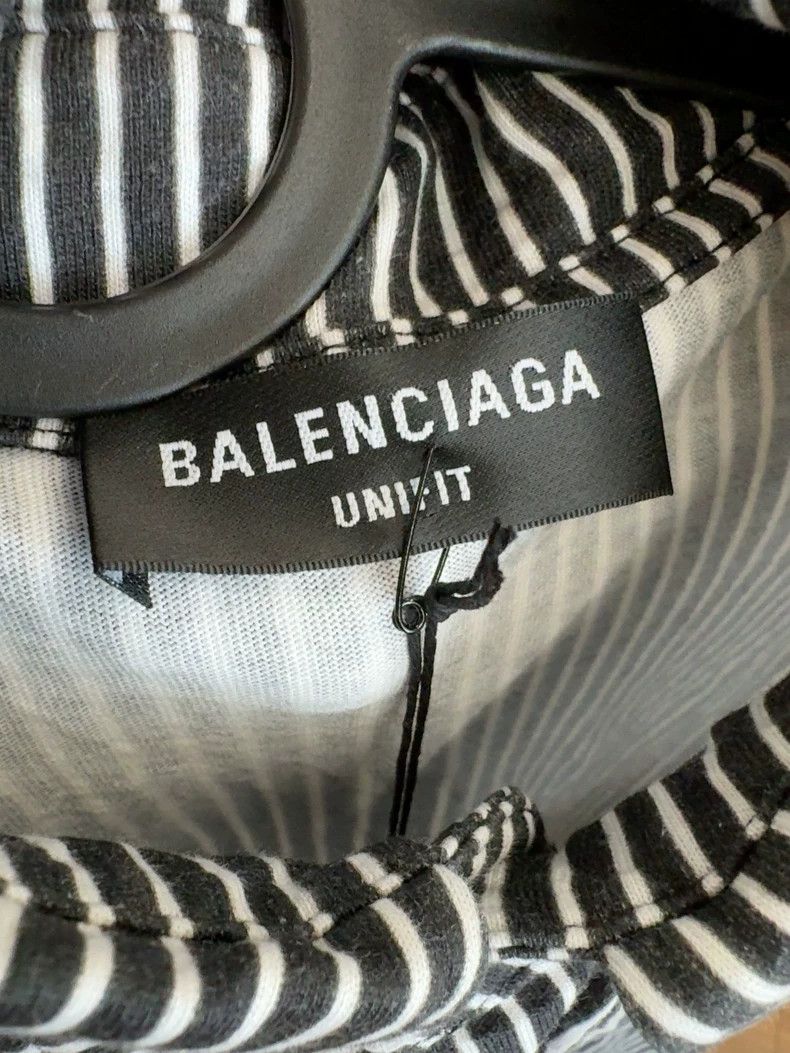 Balenciaga Balenciaga Striped short-sleeved shirt, short-sleeved shir Size US S / EU 44-46 / 1 - 6 Thumbnail