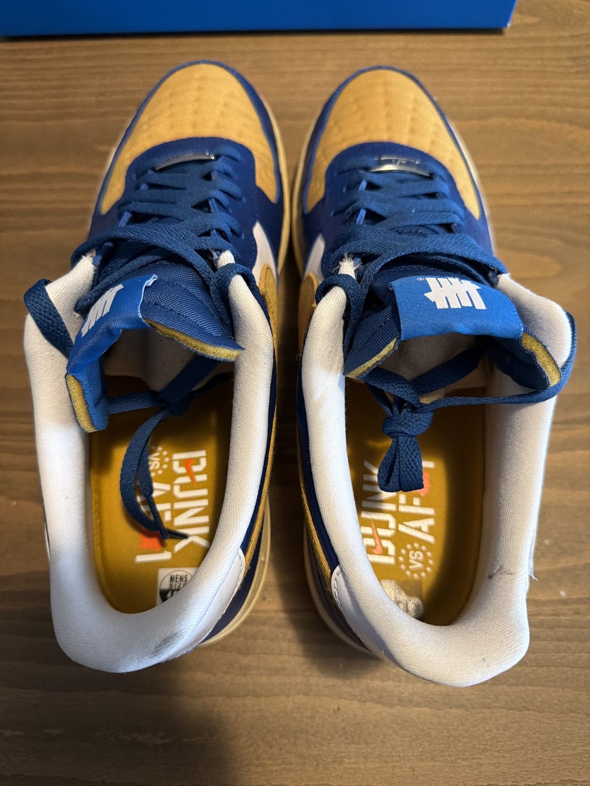 Nike × Undefeated Nike X Undefeated AF1 5 on it Size US 12.5 / EU 45-46 - 6 Thumbnail