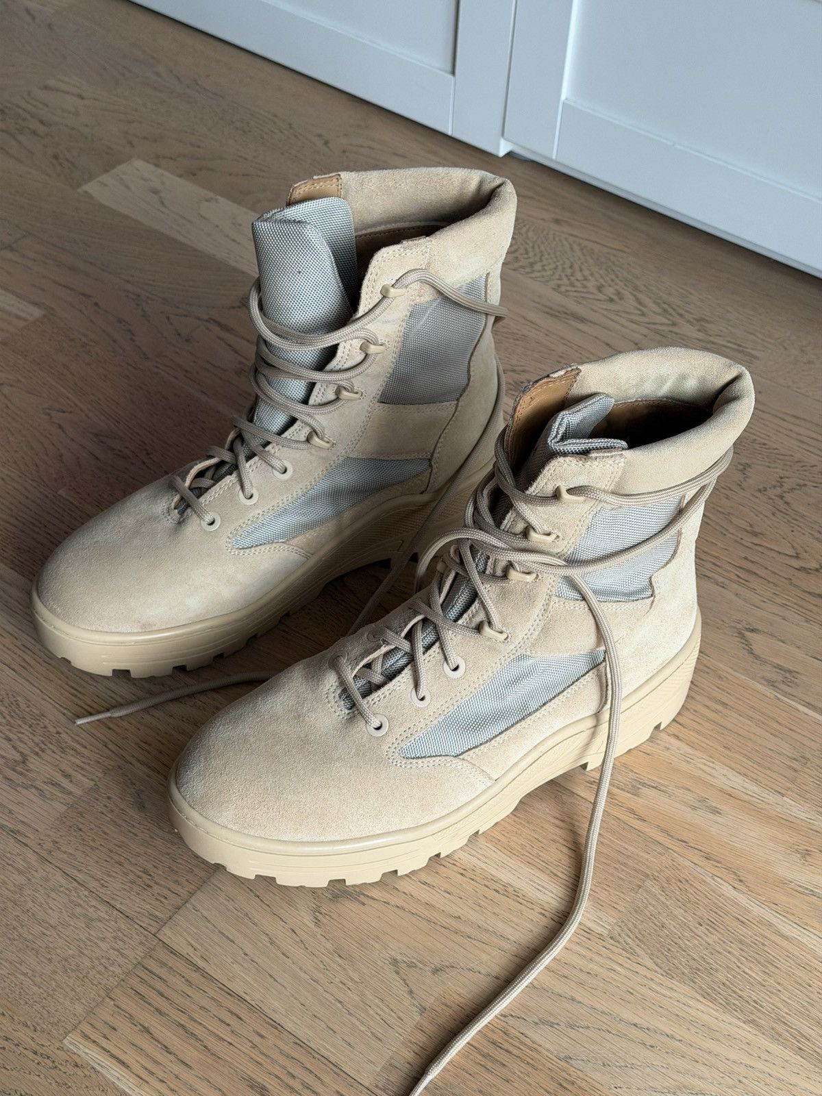Yeezy Yeezy Season 4 Combat Boots Sand Size US 13 / EU 46 - 1 Thumbnail