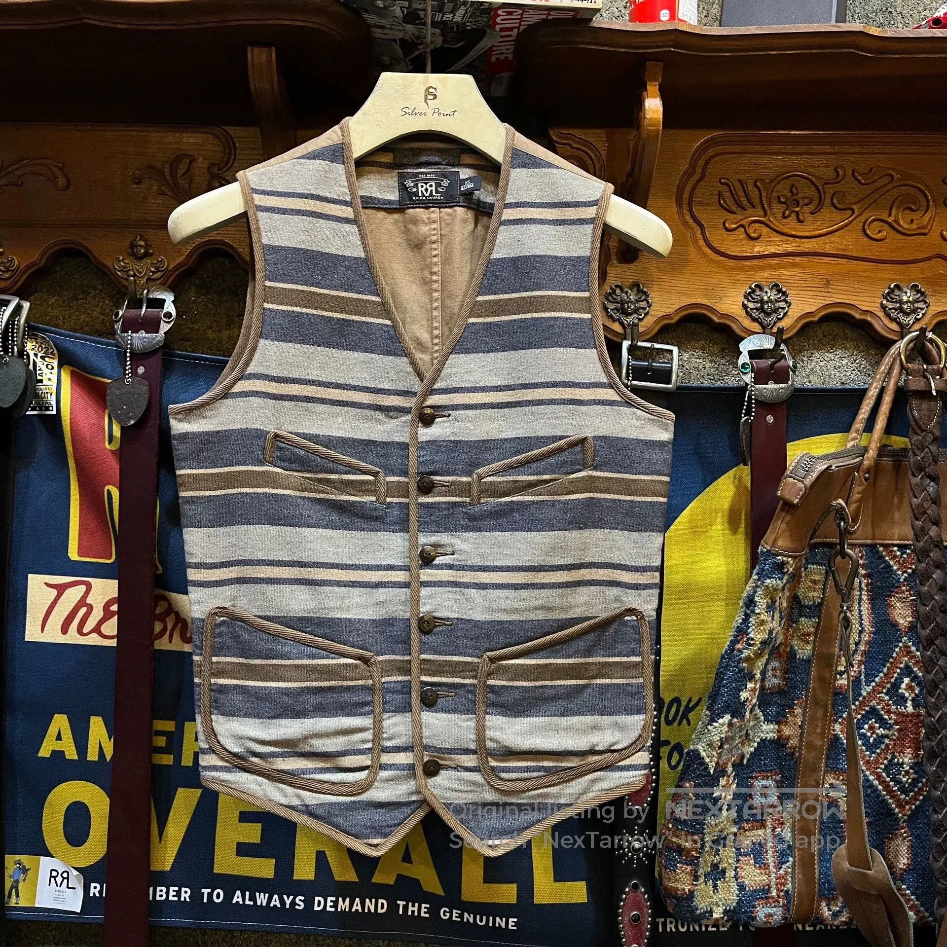 RRL Ralph Lauren RRL Southwestern Wool Vest by Ralph Lauren. Size US XS / EU 42 / 0 - 1 Thumbnail
