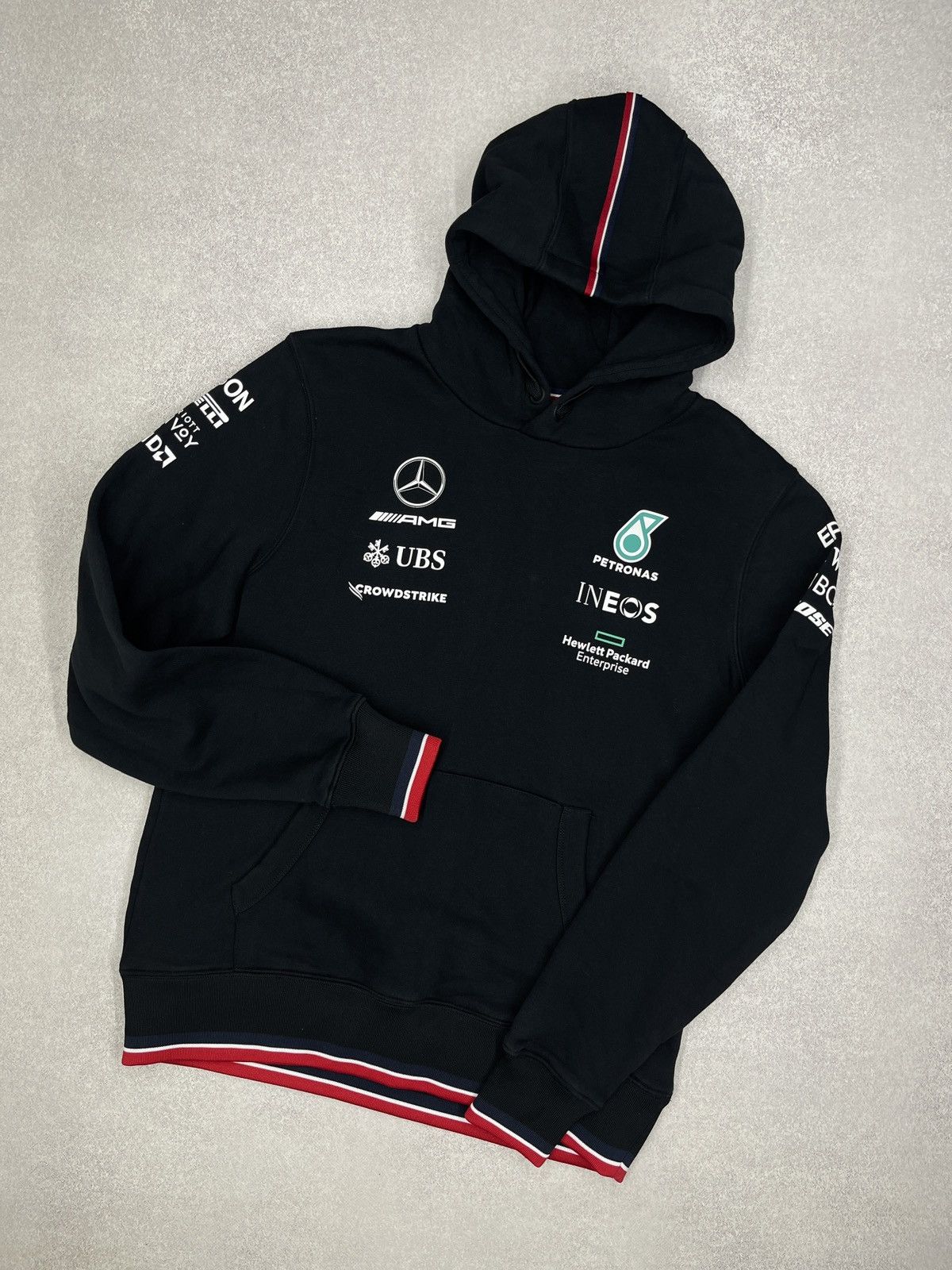 Hooded Sweatshirt Mercedes Petronas Pullover Mercedes Benz AMG
