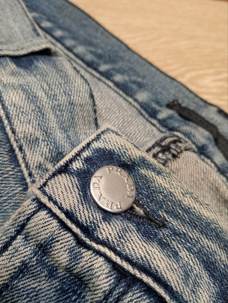 Prada PRADA BLUE DISTRESSED DENIM PANTS Size US 32 / EU 48 - 7 Thumbnail