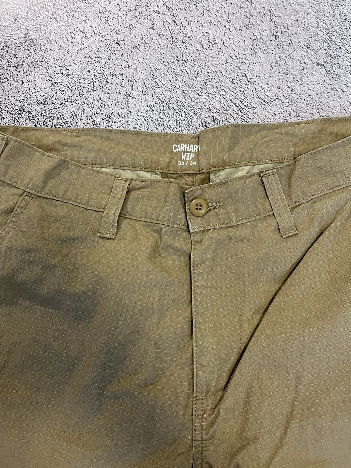 Carhartt Wip Carhartt WIP Slim Lear Cargo Pants Ripstop 32x34 Workwear Size US 32 / EU 48 - 10 Thumbnail