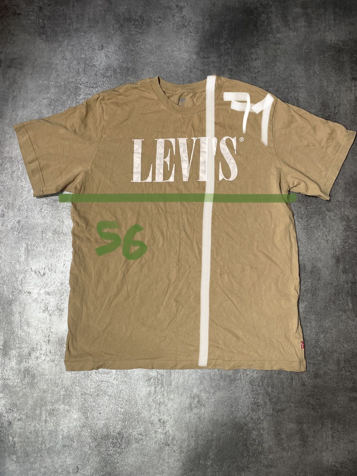 Levi's × Vintage 🔥Offers🔥Levis Tee Spellout Hype Streetwear Size US L / EU 52-54 / 3 - 12 Thumbnail