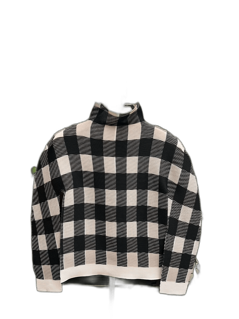 Issey Miyake Issey Miyake Grid Long Sleeve Top-yf Size US M / EU 48-50 / 2 - 1 Thumbnail