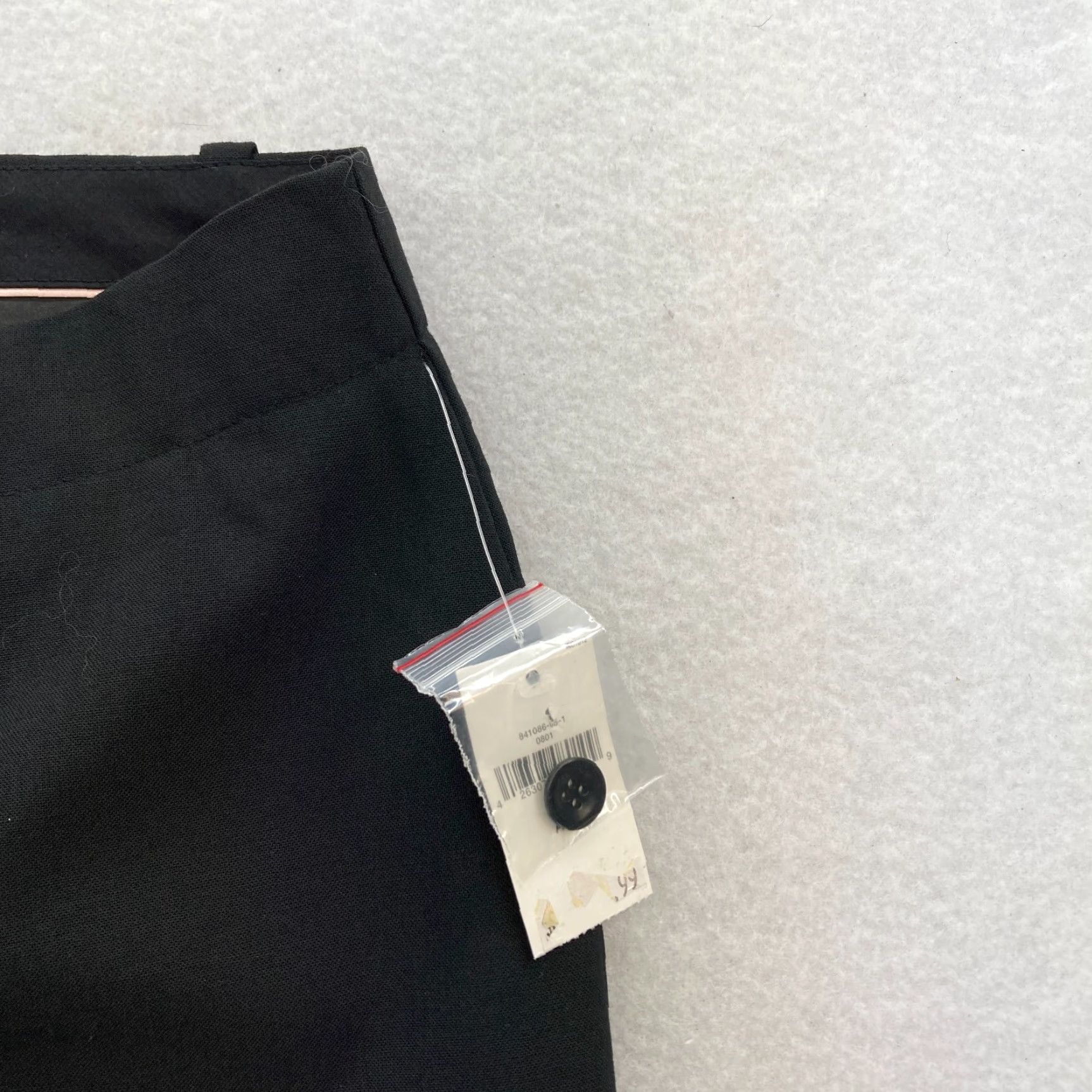 Gap Gap True Straight Dress Pants Women's 8 Black Stretch Career Casual Mid Rise NWT Pants Size 30" / US 8 / IT 44 - 4 Thumbnail