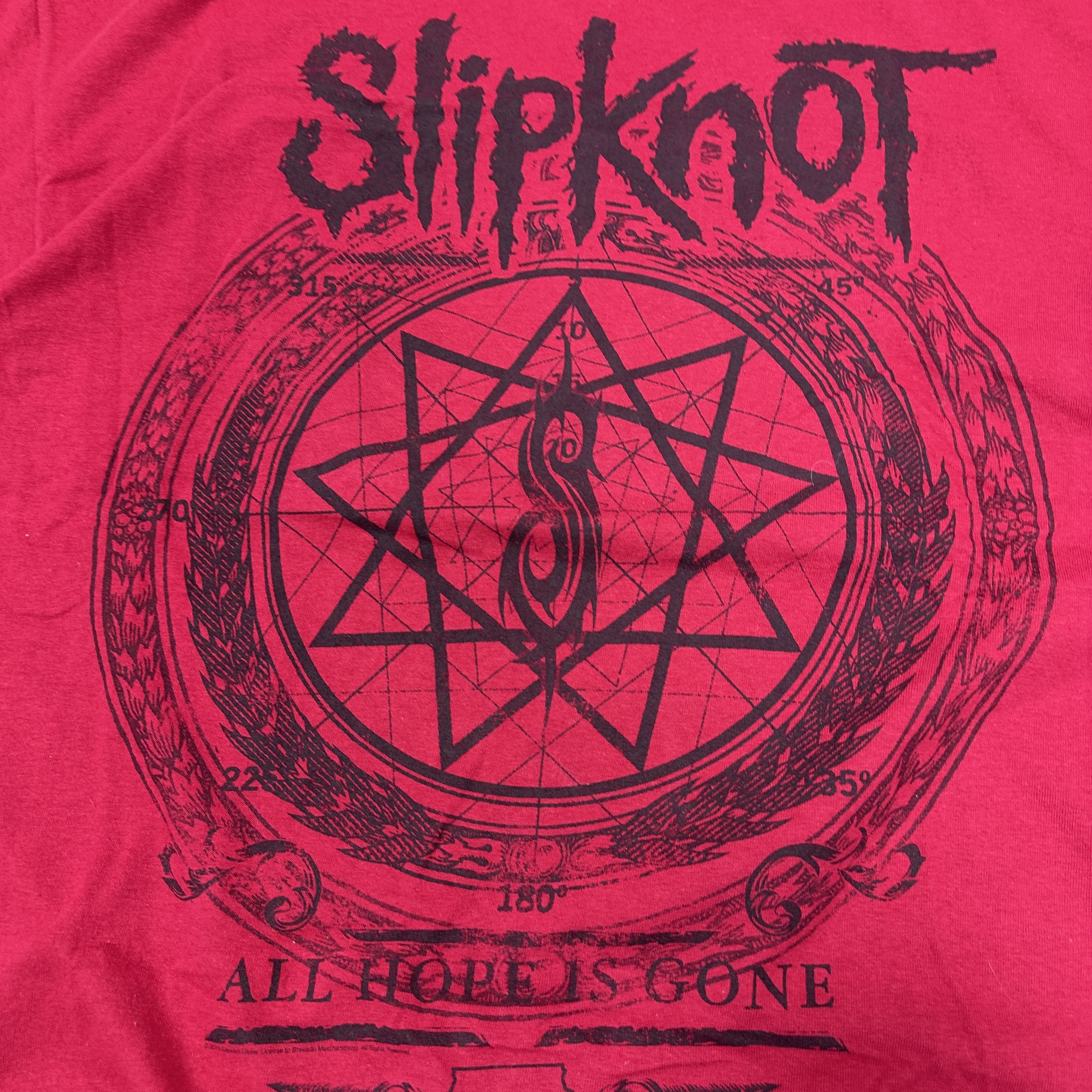 Slipknot Vintage Grunge Heavy Metal Bandtee Slipknot T-shirt 00s Size US XL / EU 56 / 4 - 2 Thumbnail