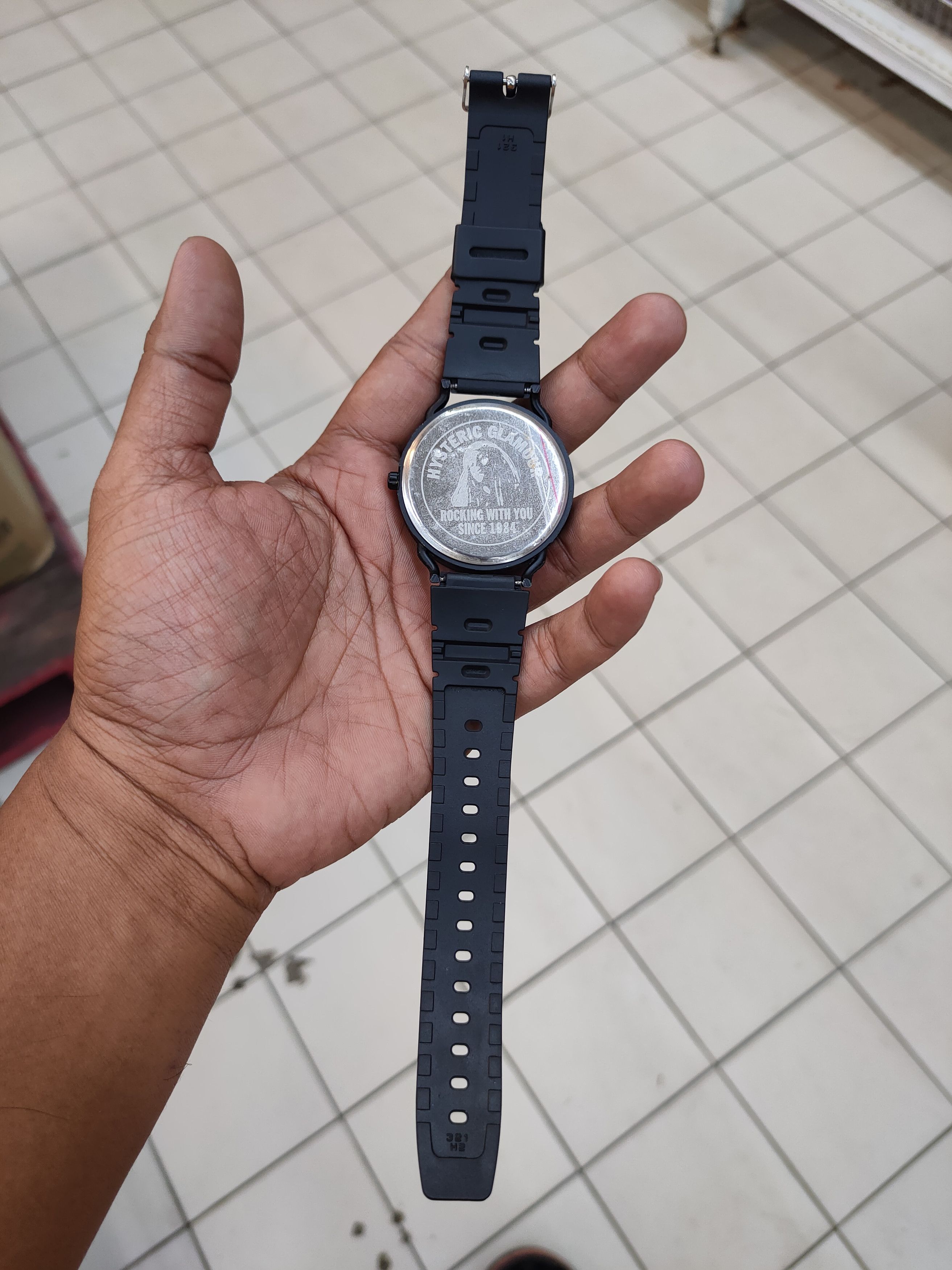 Hysteric Glamour DL Hysteric Glamour watch rocking with you since 1984 Size ONE SIZE - 10 Thumbnail