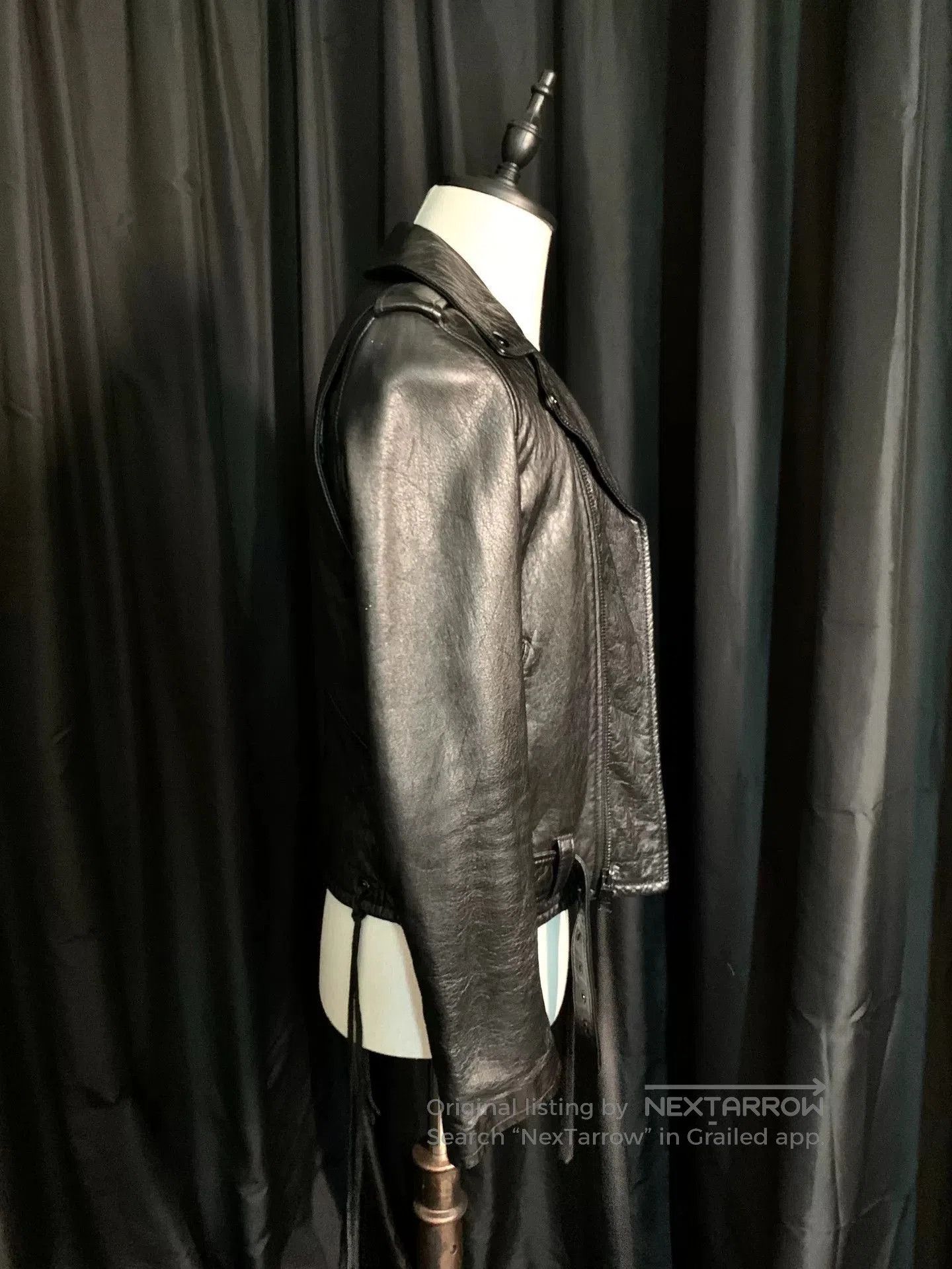 Saint Laurent Paris Saint Laurent 2016 A/W Leather Biker Jacket. Size XS / US 0-2 / IT 36-38 - 3 Thumbnail