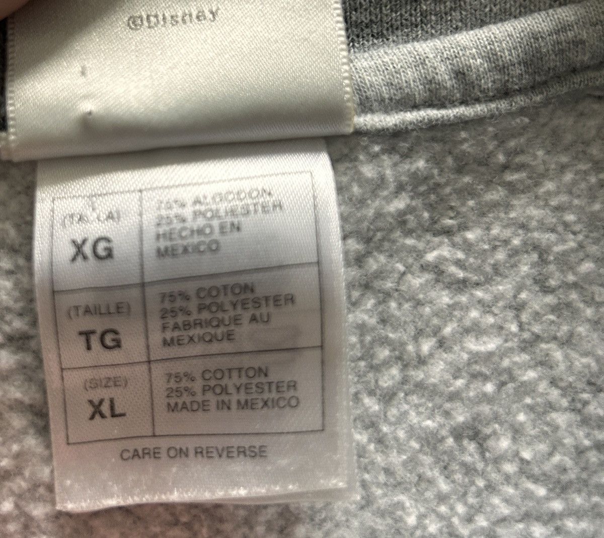 Disney Y2K Disney Tag Grumpy Cozy Gray Streetwear Crewneck Size US XL / EU 56 / 4 - 5 Thumbnail