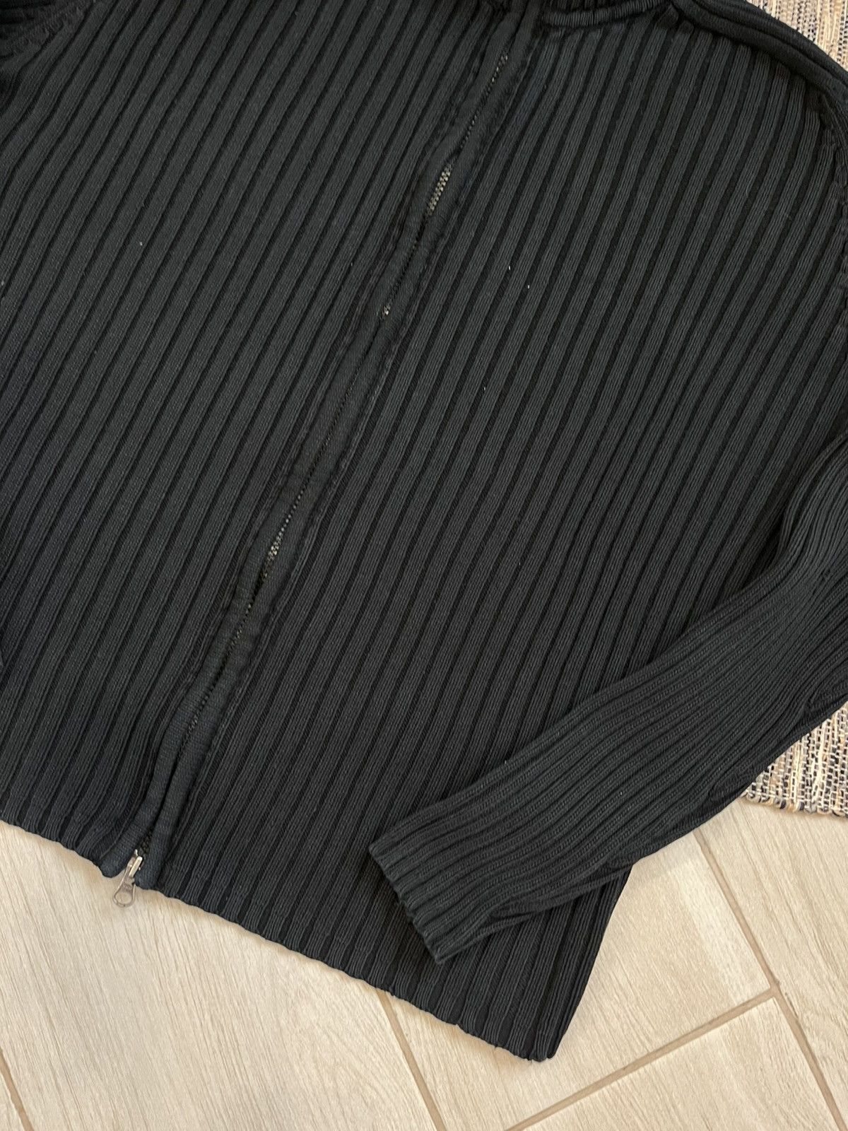 Vintage Vintage Avantgarde Zip Sweater minimalistic Y2K distressed Size US XL / EU 56 / 4 - 6 Thumbnail