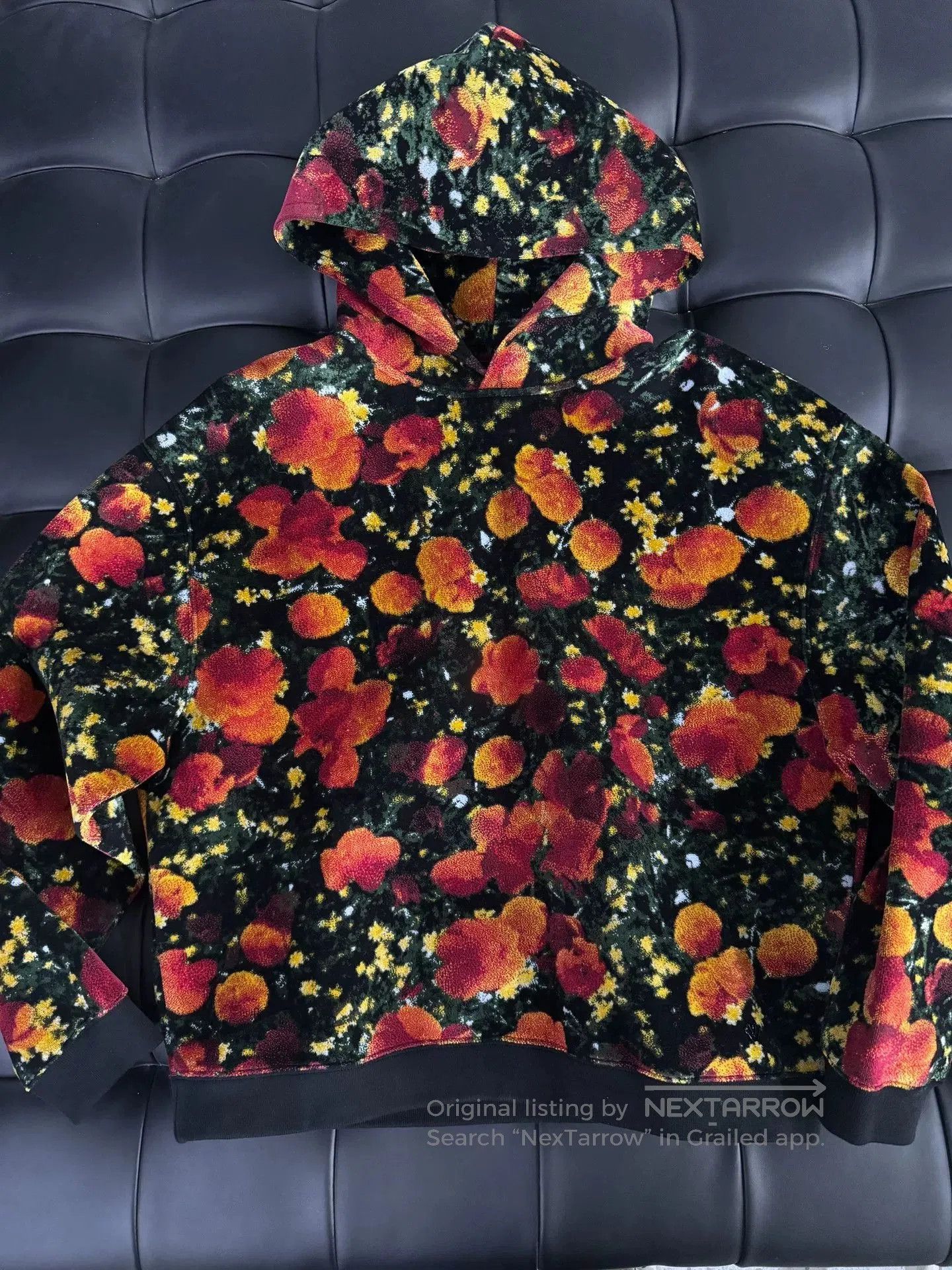 Louis Vuitton Louis Vuitton Floral Print Hoodie FW21. Size US S / EU 44-46 / 1 - 1 Thumbnail
