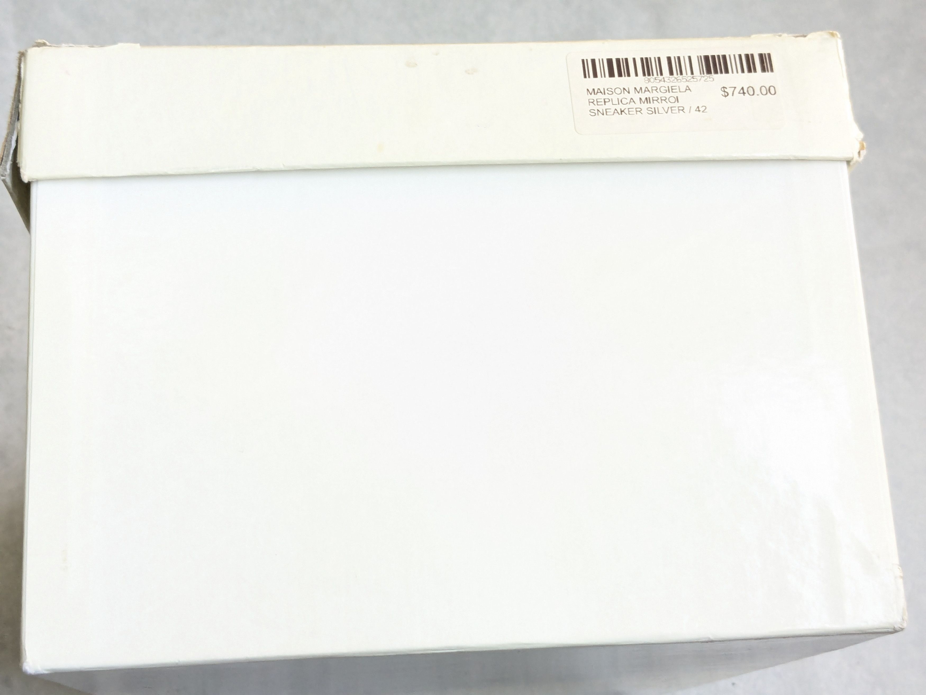 Maison Margiela Maison Margiela Replica GAT Silver Black Cracked 9 42 Size US 9 / EU 42 - 20 Thumbnail
