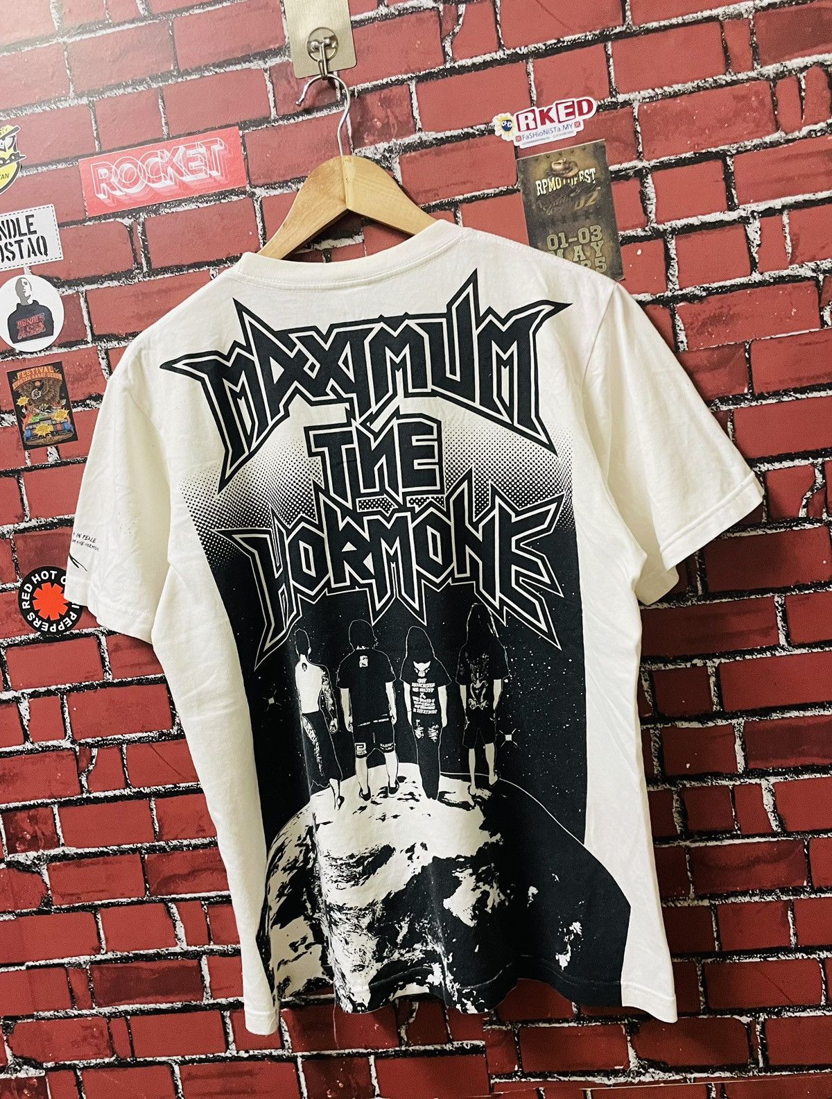 Band Tees MAXIMUM THE HORMONE JAPANESE BAND HARDCORE PUNK/METAL TEE Size US M / EU 48-50 / 2 - 7 Thumbnail