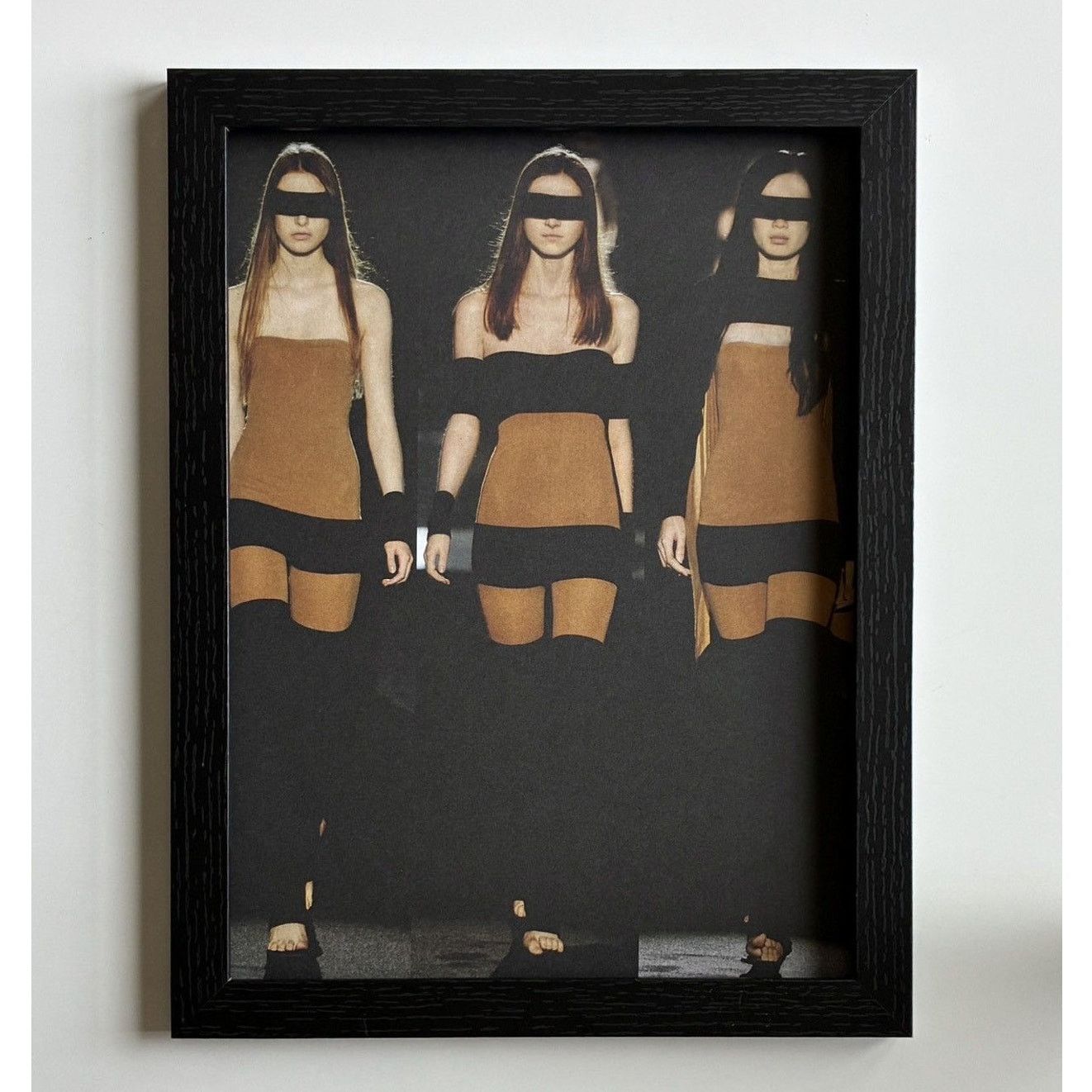 Maison Margiela × Vintage Maison Margiela Archive Fashion photo framed 9x12 Size ONE SIZE - 1 Thumbnail