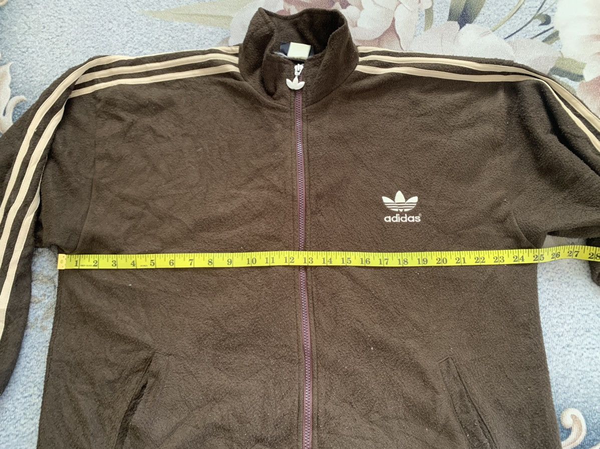 Adidas Adidas Big Logo Fleece Zipper Jacket Size US L / EU 52-54 / 3 - 12 Thumbnail
