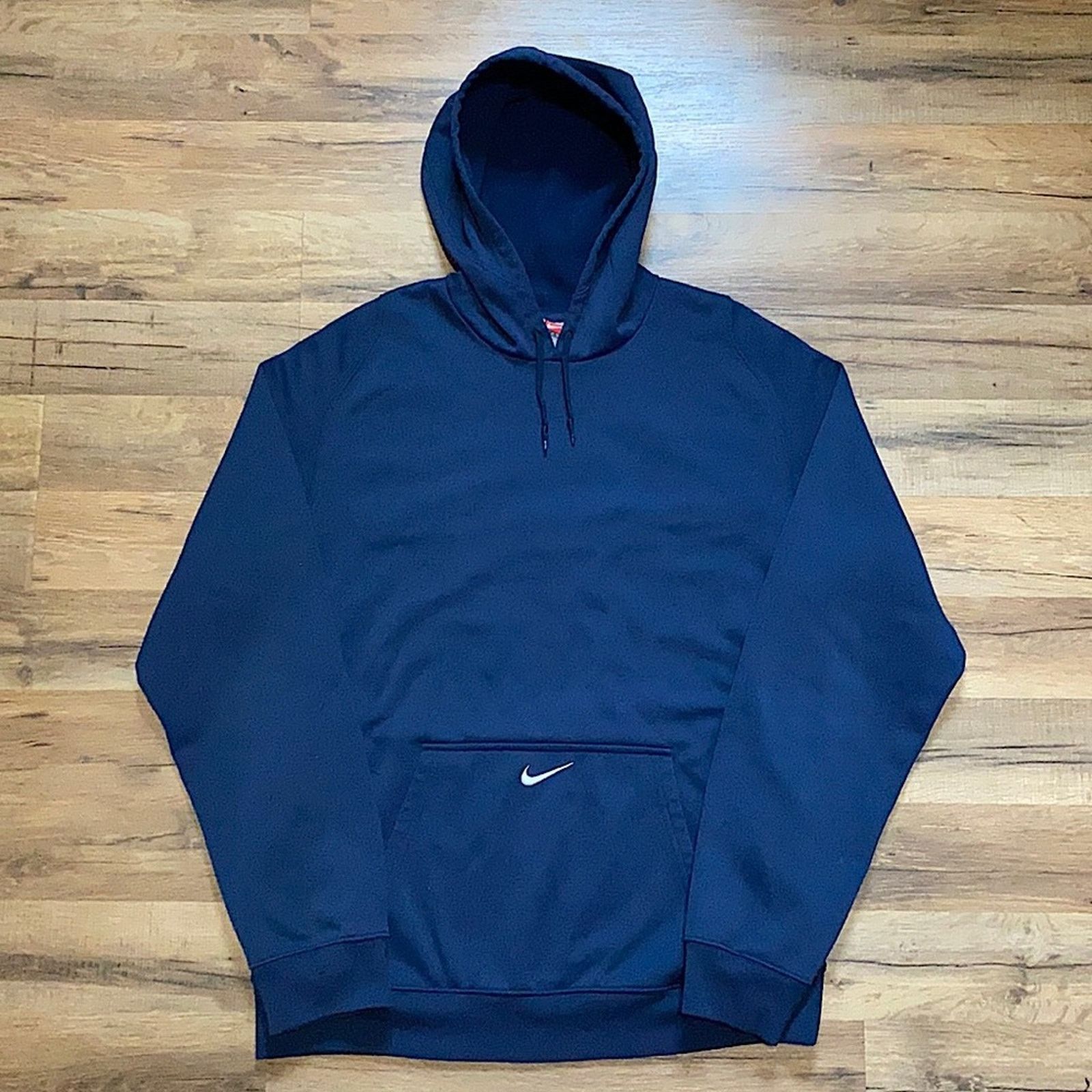 Nike Y2K Nike center swoosh Therma-Fit hoodie Size US L / EU 52-54 / 3 - 1 Thumbnail