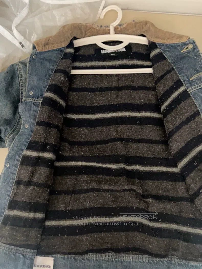 Neighborhood Neighborhood Denim Jacket + Wool Lining Size US S / EU 44-46 / 1 - 3 Thumbnail