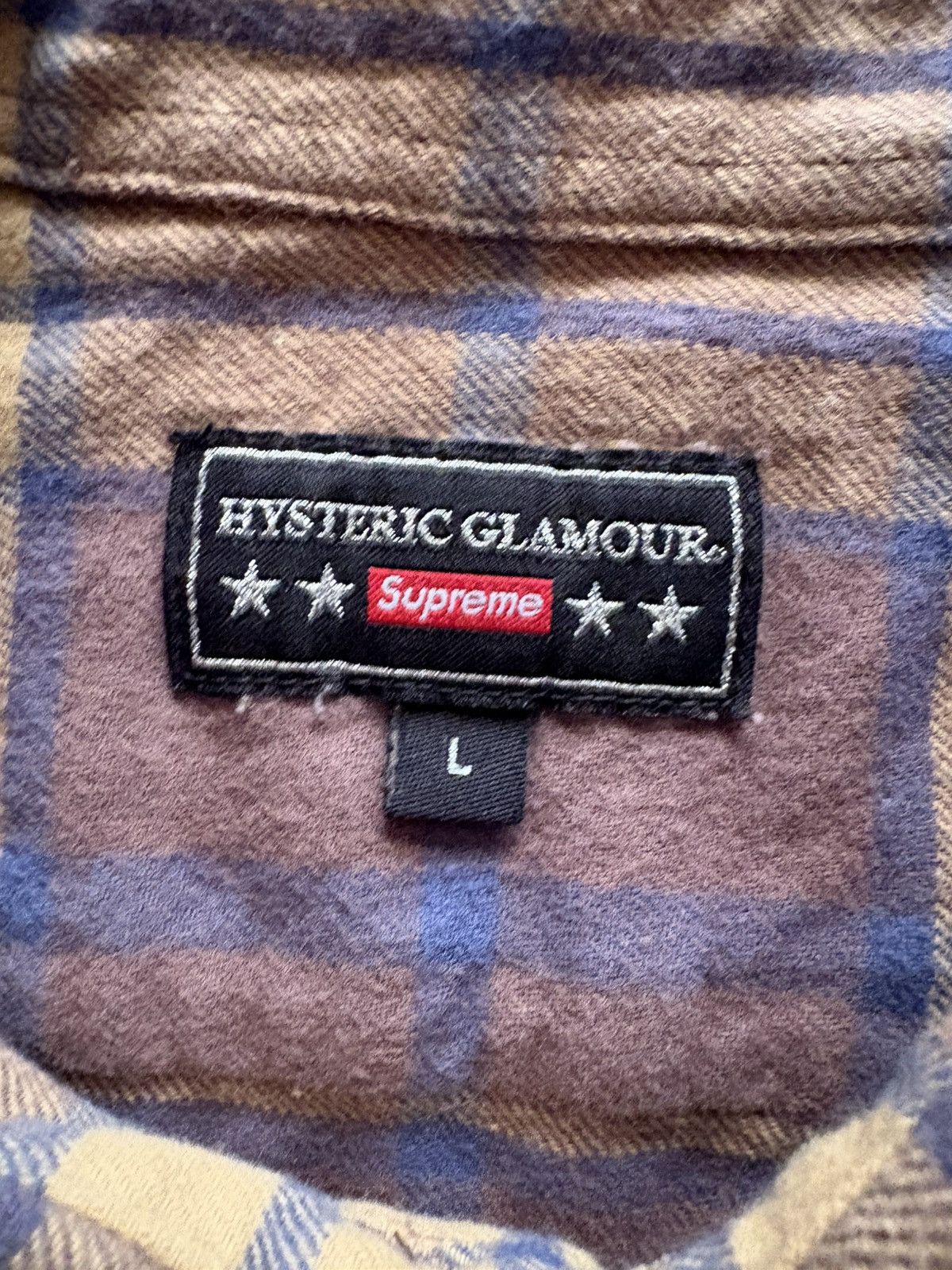 Hysteric Glamour × Supreme Supreme Hysteric Glamour Flannel Size US L / EU 52-54 / 3 - 5 Thumbnail