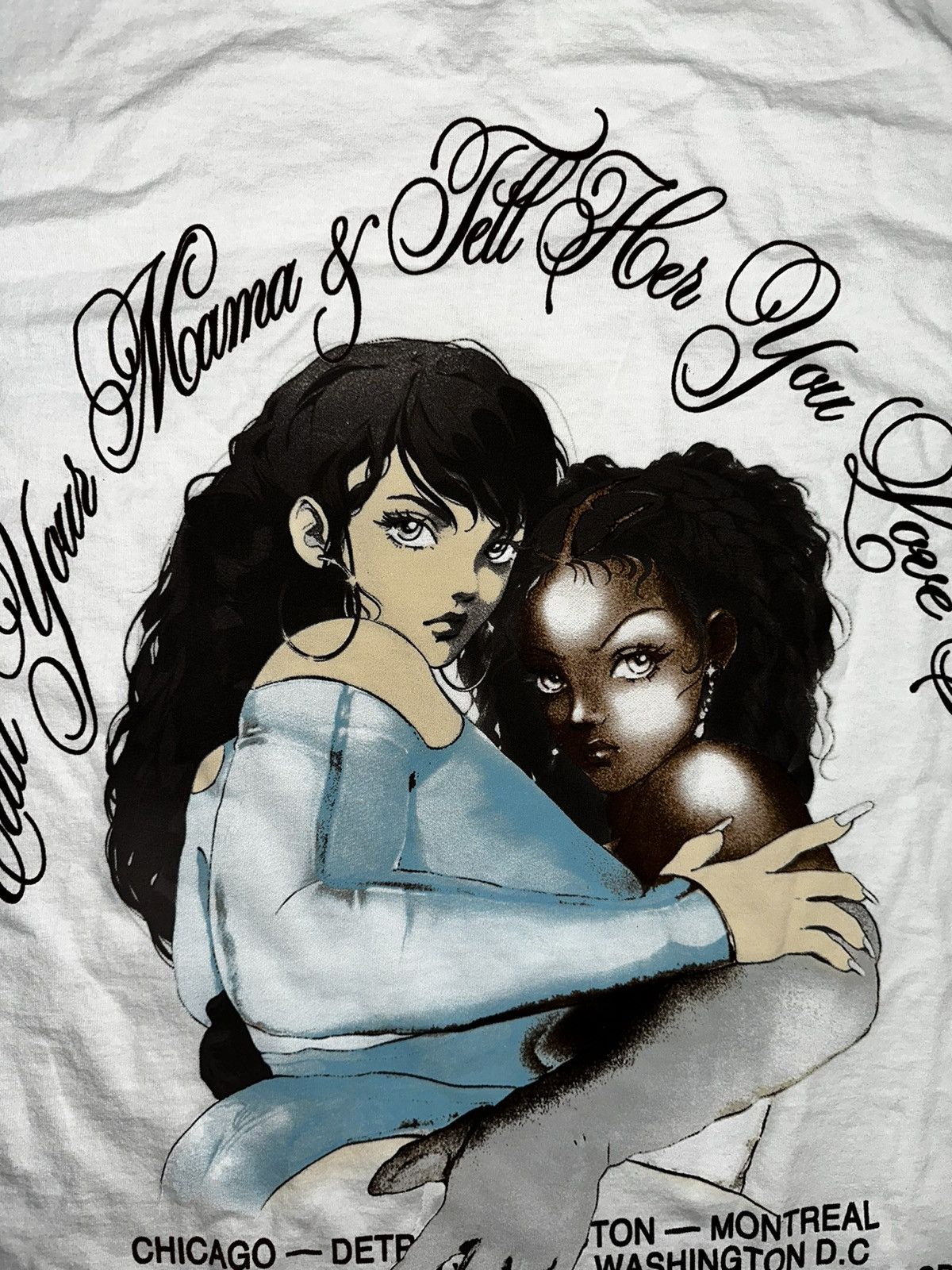 Drake 2 Girls Call Your Mother It’s All A Blur Tour Tee- XL