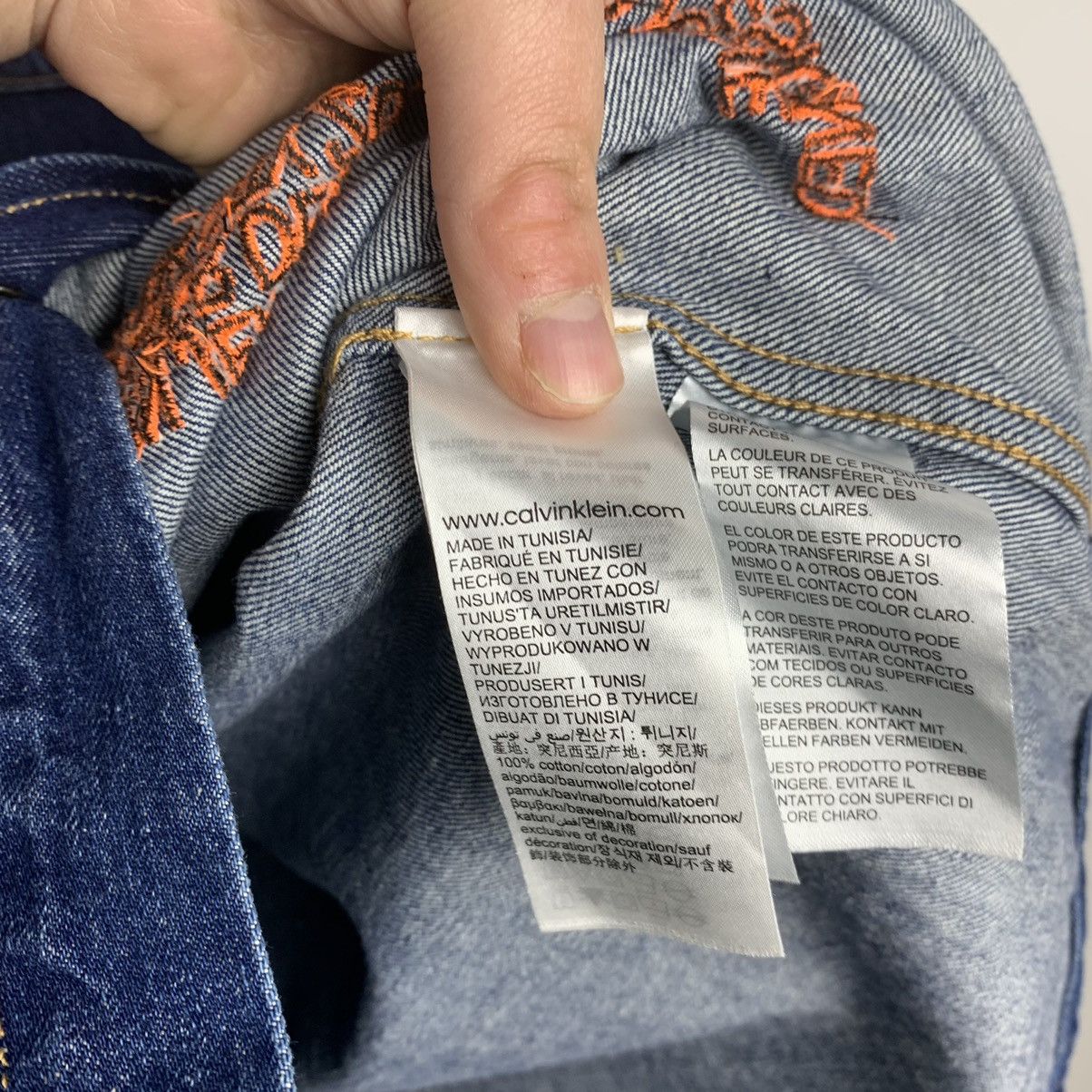 Calvin Klein 205W39NYC Raf Simons Calvin Klein 205W39TH ST. Denim Shirt Size L Size US L / EU 52-54 / 3 - 10 Thumbnail