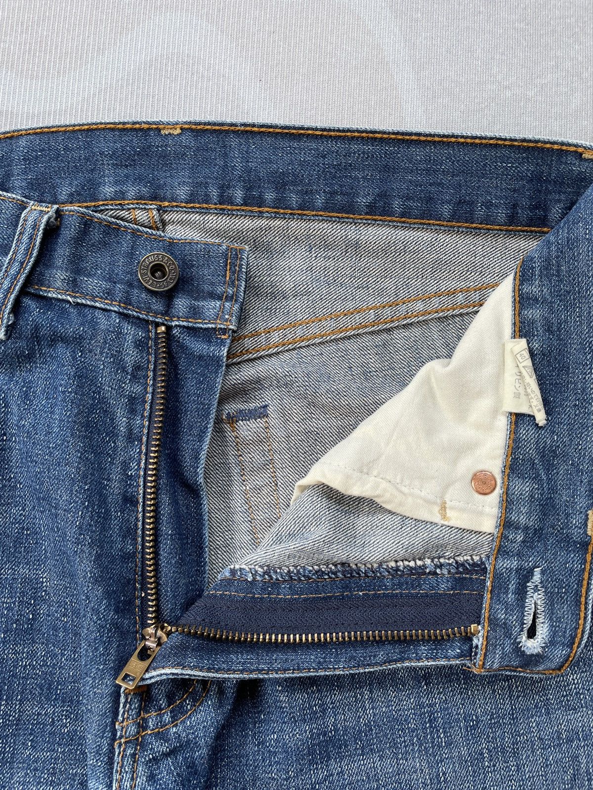 Levi's Vintage Levis 503 Straight Jeans (LG130) Size US 29 - 7 Thumbnail