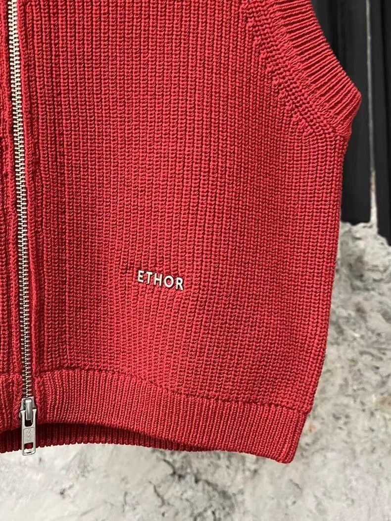 Balenciaga ETHOR Wool Vest Jacket with Zip-yf Size US M / EU 48-50 / 2 - 3 Thumbnail