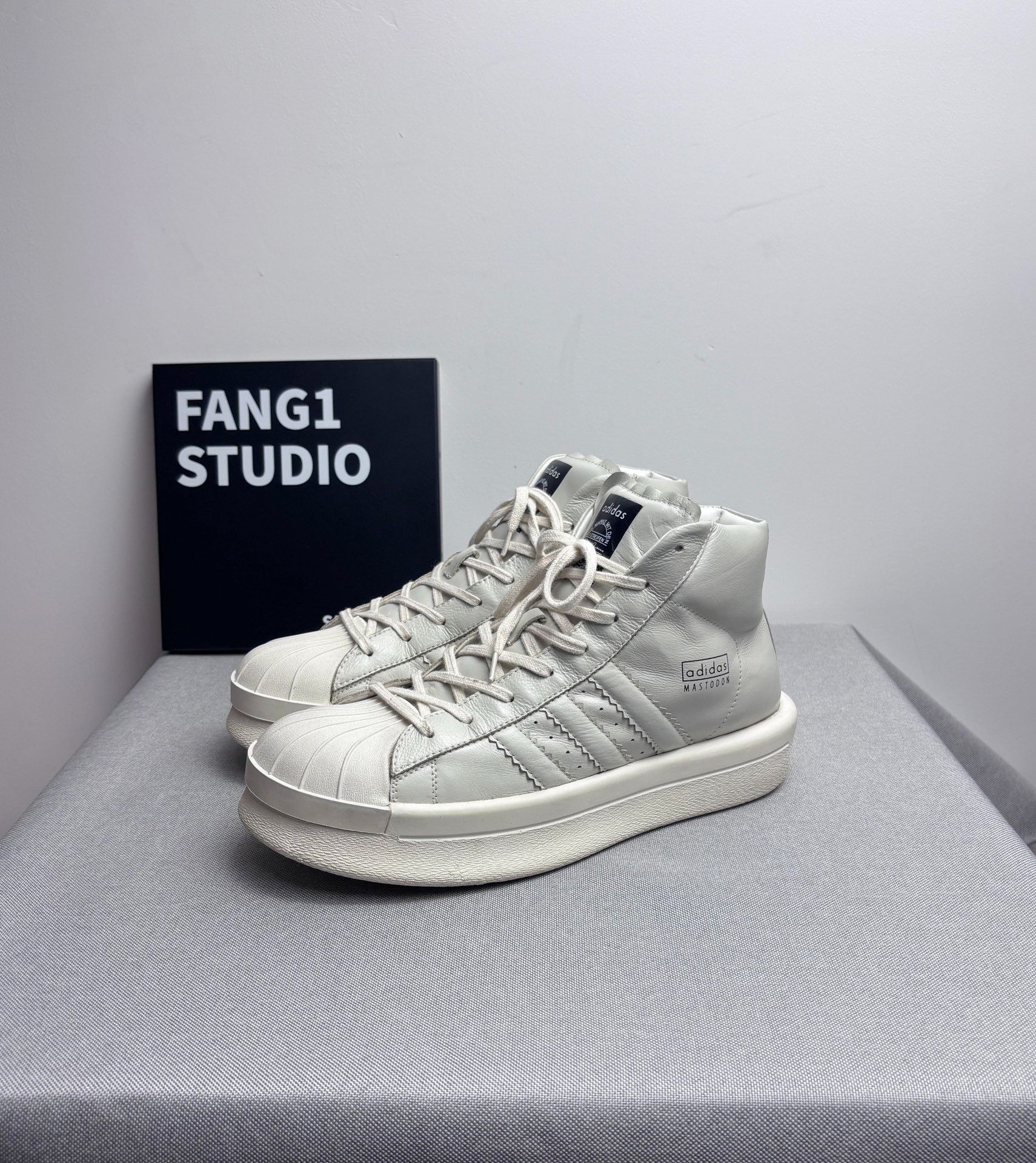 Rick Owens Rick Owens Collab Hitop Sneakers 10.5 Men Size US 10.5 / EU 43-44 - 1 Thumbnail