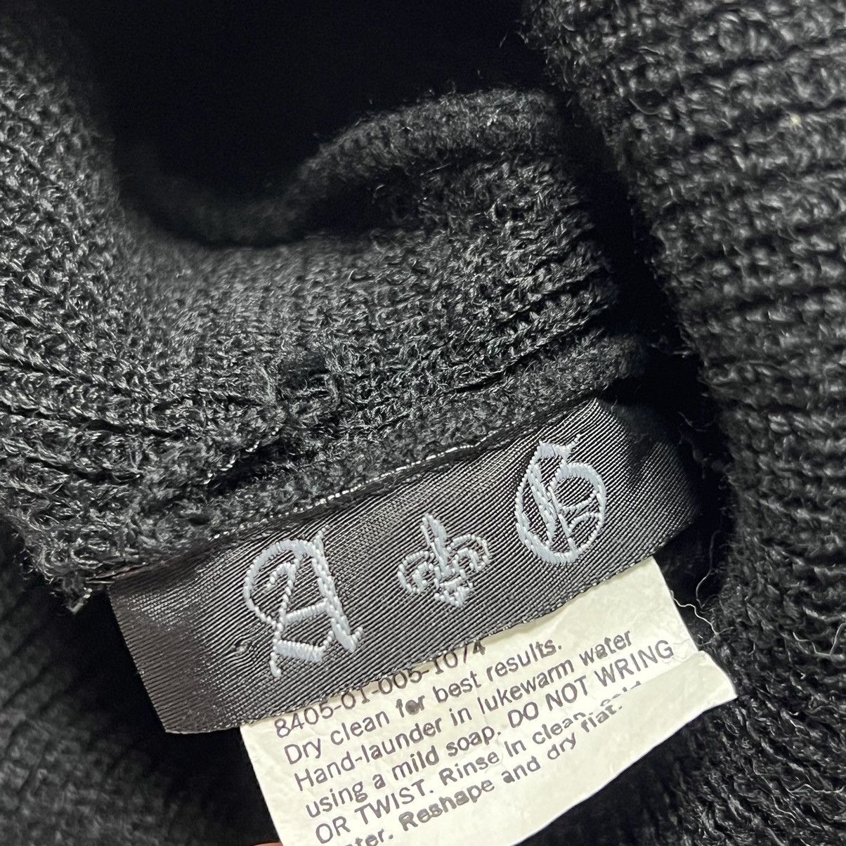 A&G Rock OG A&G Cross Gold Patch Beanie chrome hearts Size ONE SIZE - 5 Thumbnail