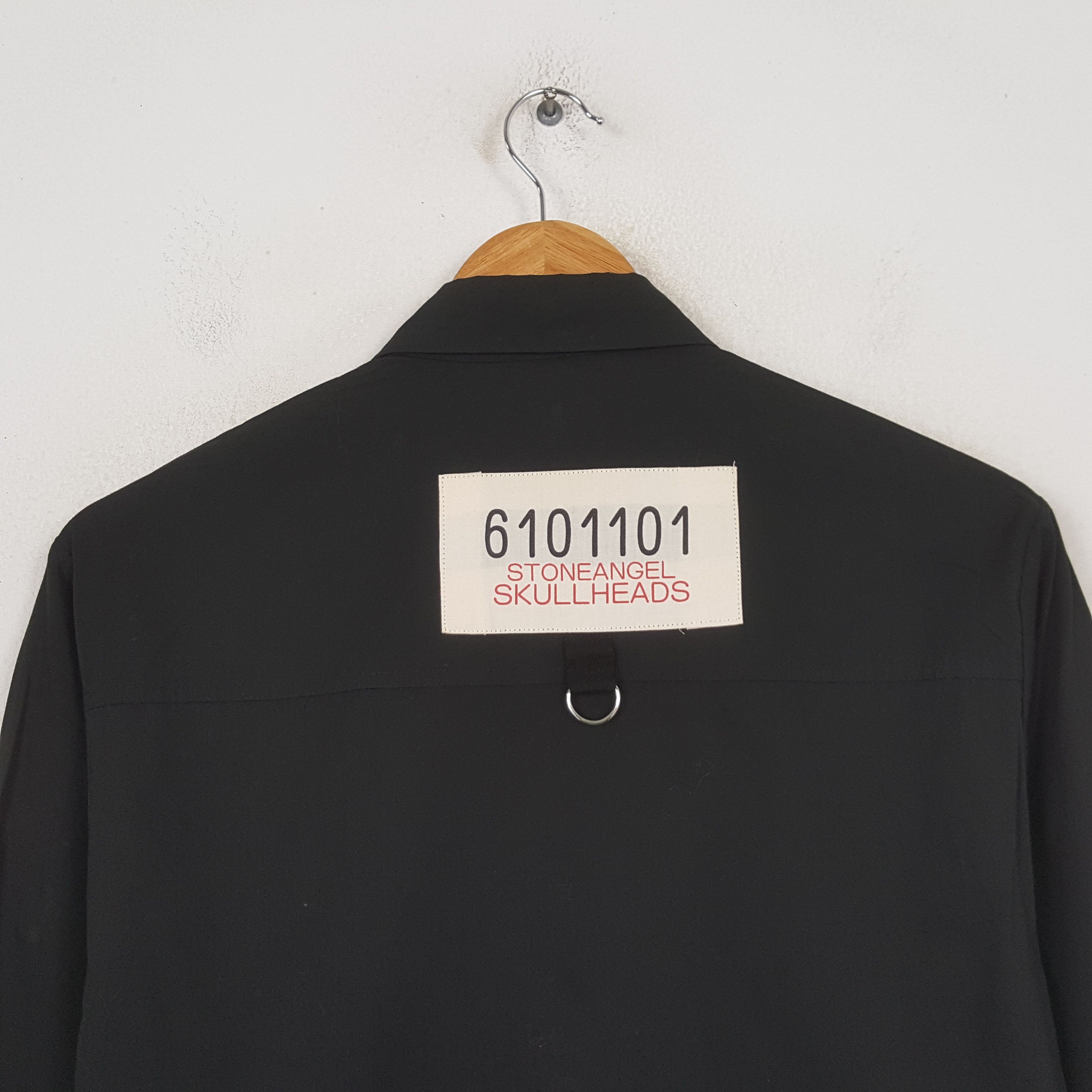Japanese Brand Vintage Stoneangel Skullhead Rare Fashion Shirt RR28 Size US S / EU 44-46 / 1 - 4 Thumbnail