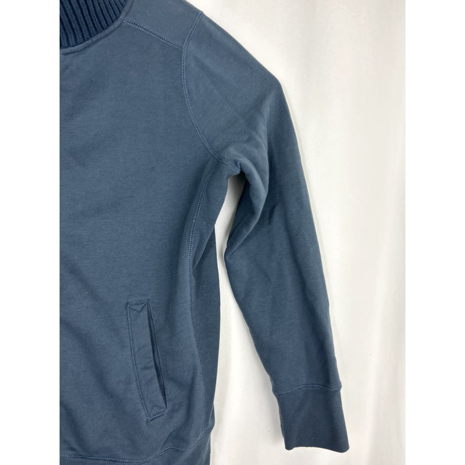Eddie Bauer VINTAGE? Wait—no vintage. Eddie Bauer Cardigan Women XL Blue Cotton Blend Button Pockets Sweater Size XL / US 12-14 / IT 48-50 - 4 Thumbnail