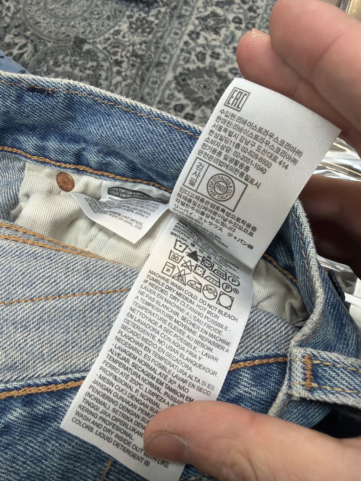 DENIM TEARS × Virgil Abloh Denim tears x Virgil abloh candle jeans Size US 30 / EU 46 - 5 Thumbnail