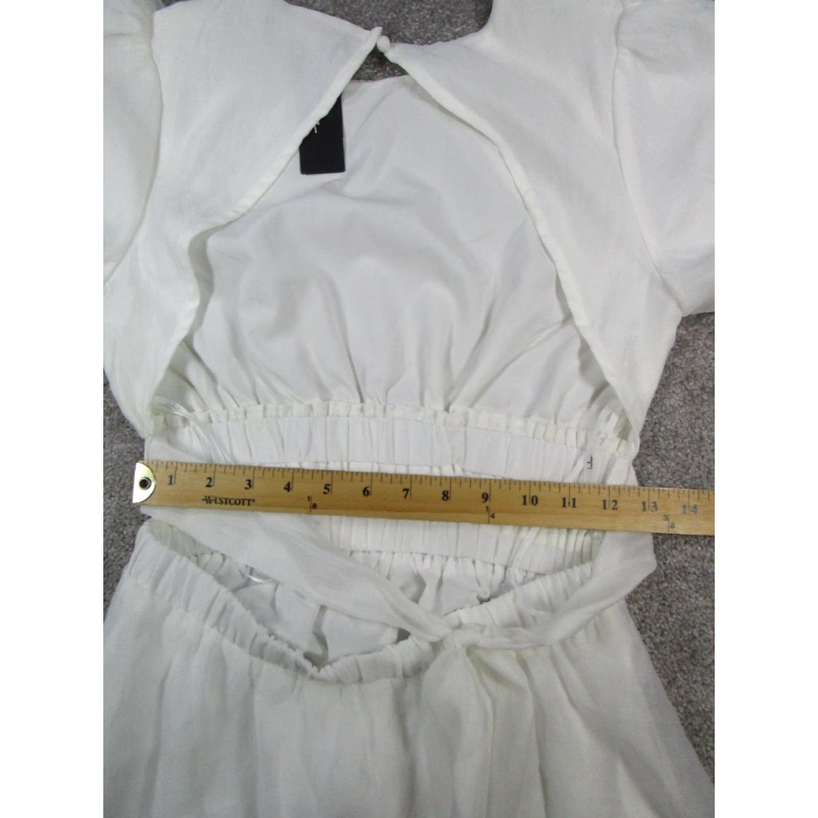 Lulus Lulus Dress Womens Adult S White Blouson Formal Wedding Size S / US 4 / IT 40 - 7 Thumbnail