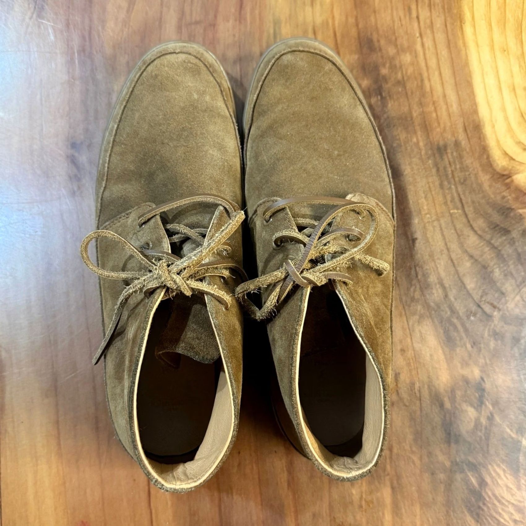 Polo Ralph Lauren Polo Ralph Lauren Erwin Chukka Shoes 13 D Lace Up Suede Men's Size US L / EU 52-54 / 3 - 3 Thumbnail