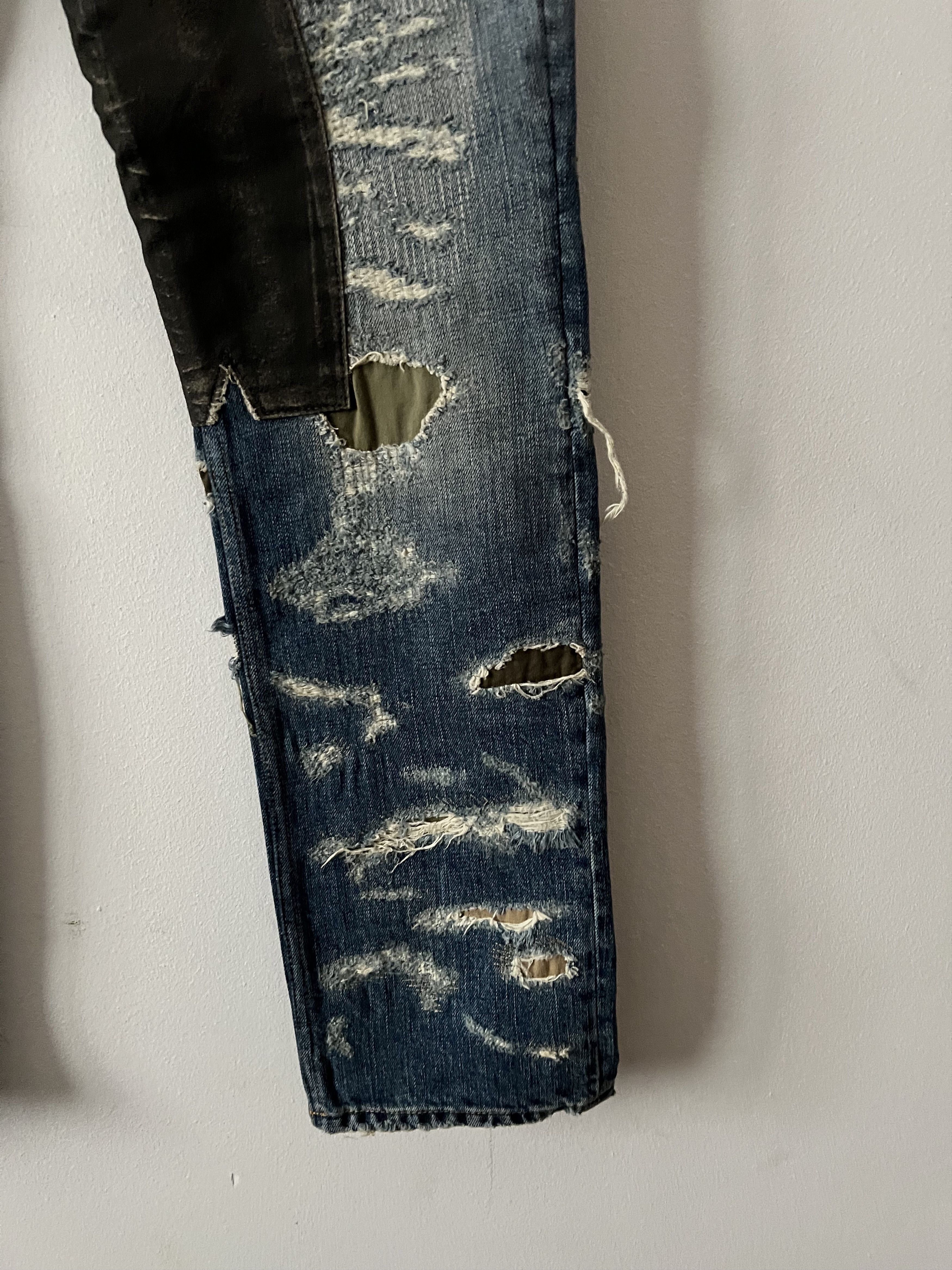 Givenchy BNWT Matthew Williams Jeans Distressed Moleskin Size US 32 / EU 48 - 5 Thumbnail