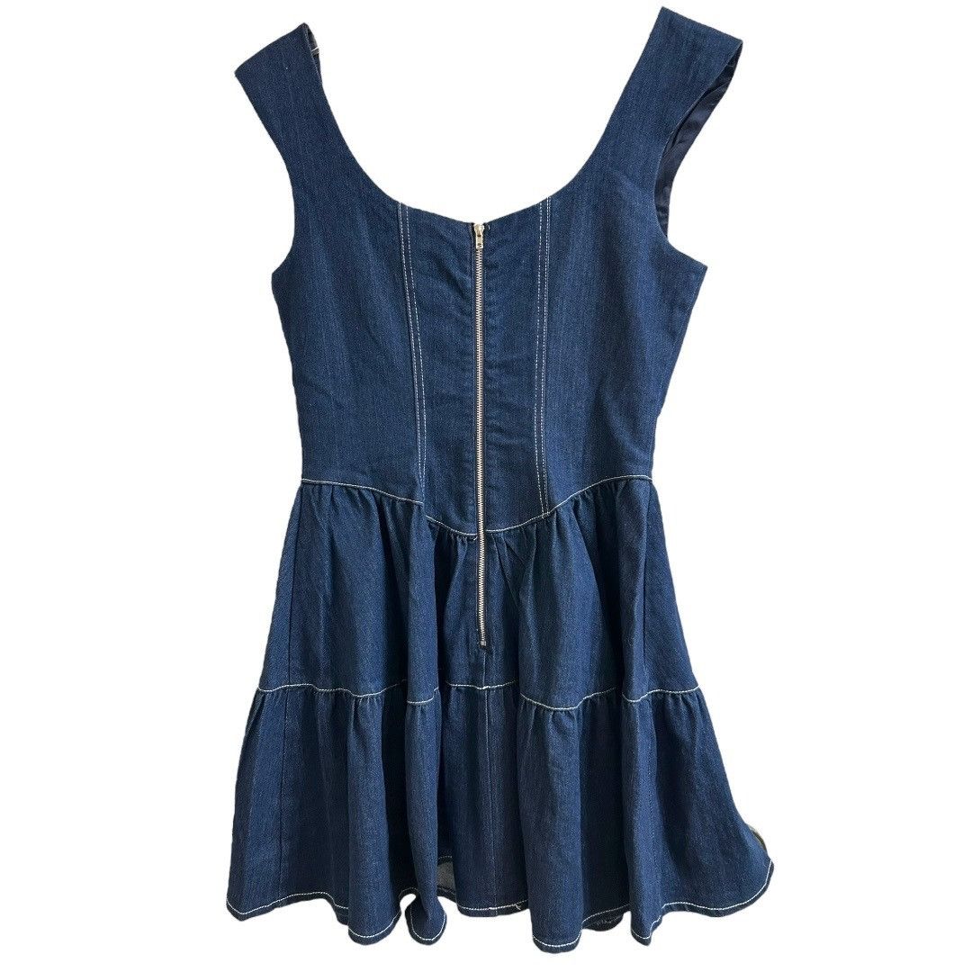 Other NWOT - Fore Denim Mini Dress - Size Medium Size M / US 6-8 / IT 42-44 - 2 Thumbnail