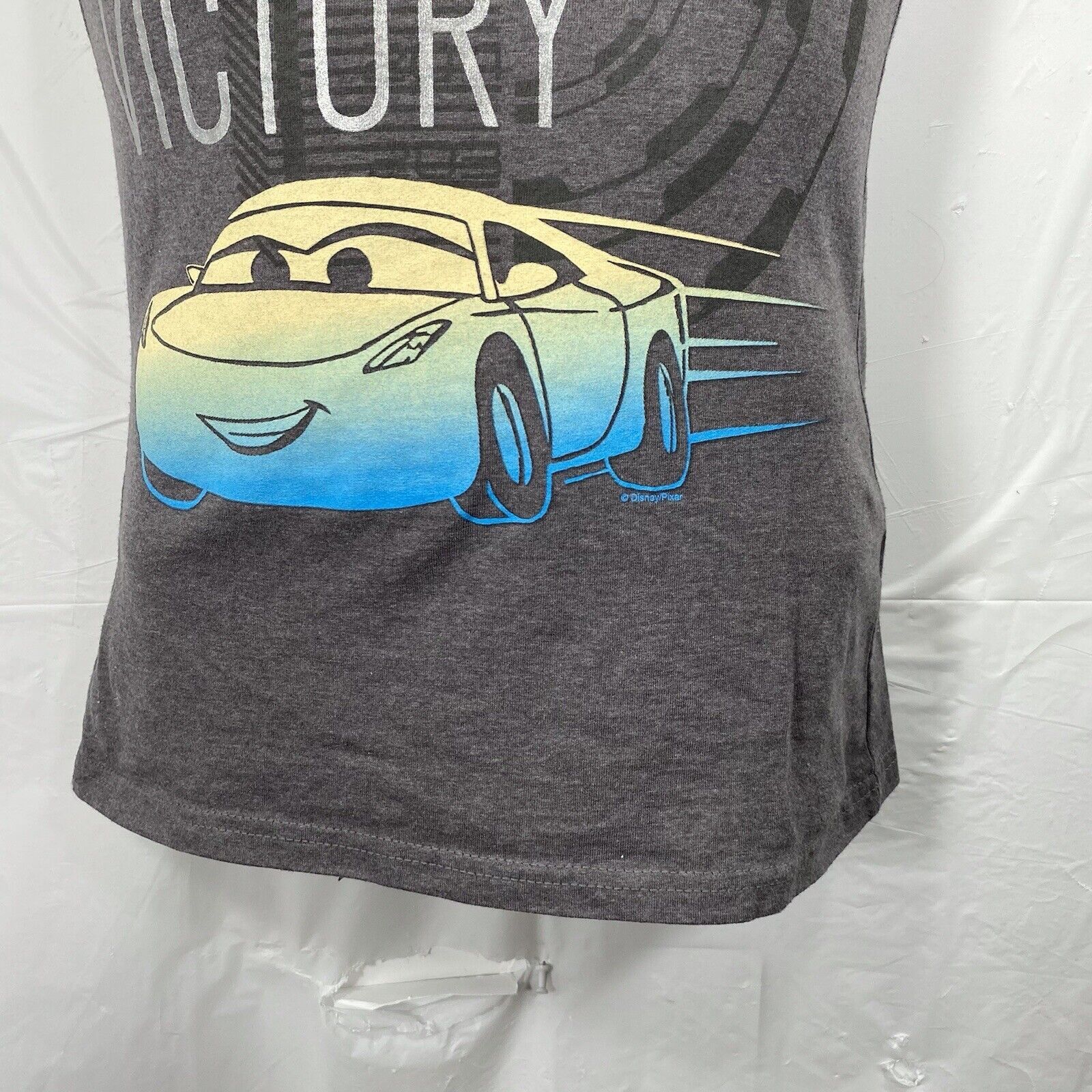 Disney Disney Store Cars XS Cruz to Victory V-Neck Graphic T Shirt Size US XS / EU 42 / 0 - 5 Thumbnail