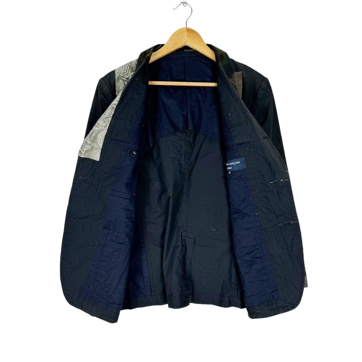 CDG by Comme des Garcons 🌟CDG HOMME FW2009 PATCHWORK BLAZER LIKE JUNYA WATANABE Size US M / EU 48-50 / 2 - 11 Thumbnail