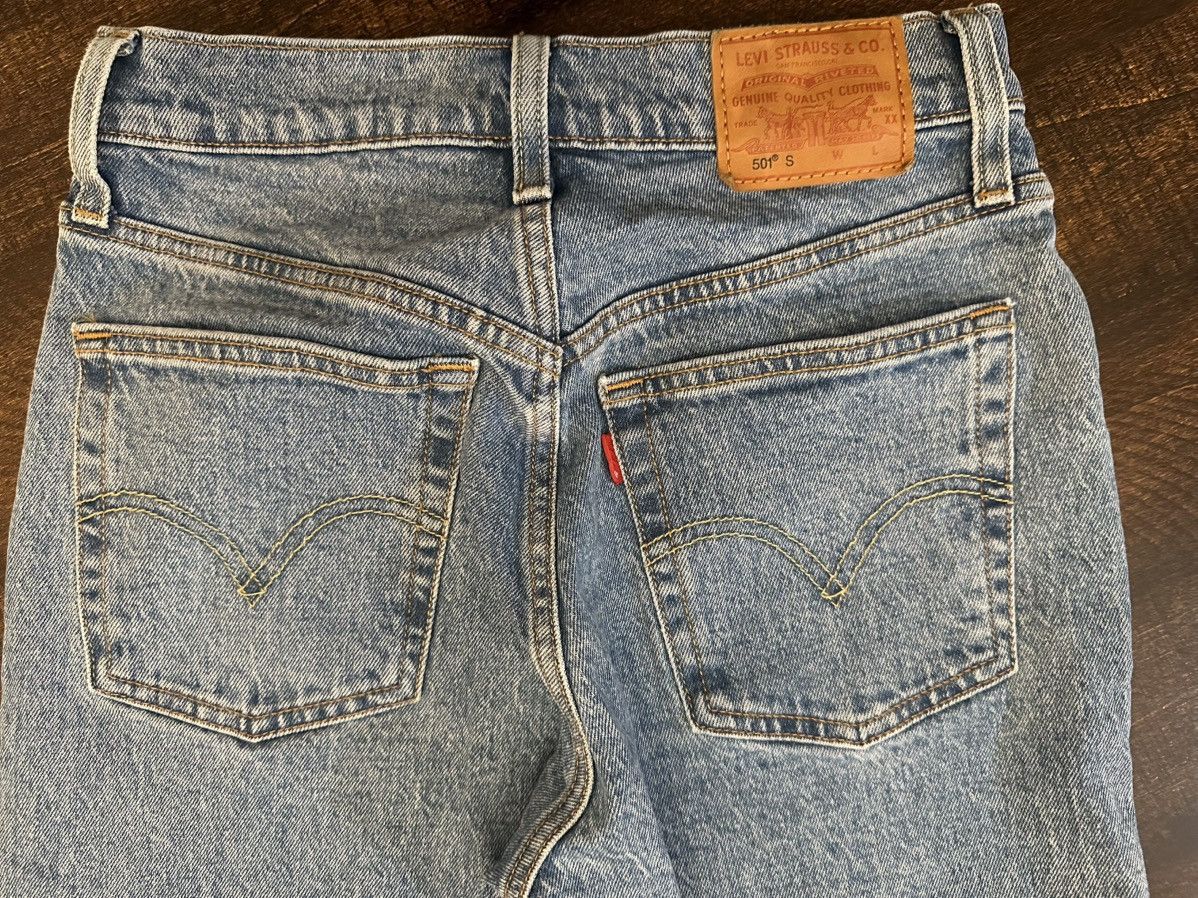 Levi's Levi’s 501 S Premium Skinny Front Pattern 25x29 Jeans Size 25" / US 0 / IT 36 - 13 Thumbnail