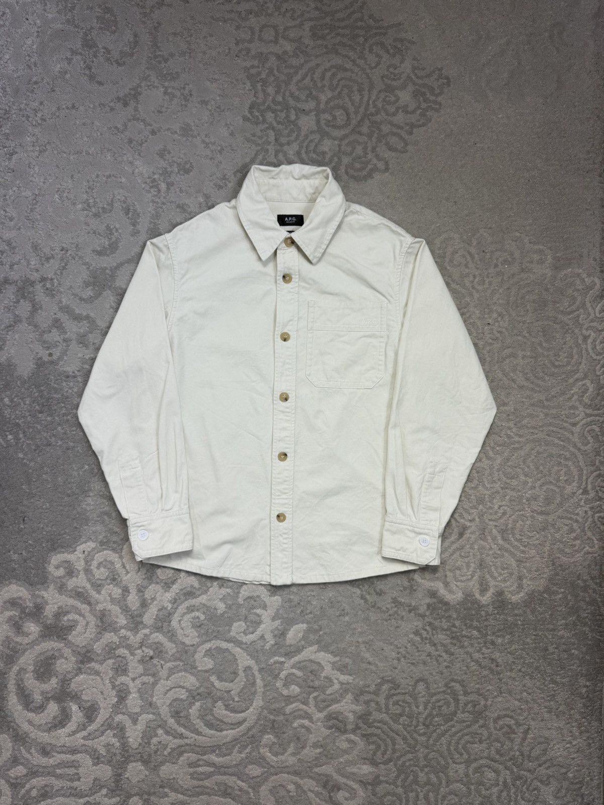 A.P.C. A.P.C. Trek Overshirt Relax Fit Heavyweight Cotton Jacket Size US M / EU 48-50 / 2 - 1 Thumbnail