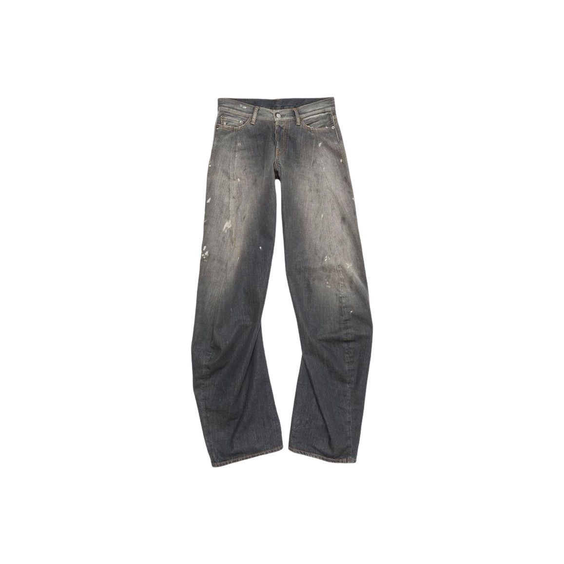 Acne Studios Acne Studios 2006F Splatter Wide Leg Jeans 27 Size 27" / US 4 / IT 40 - 1 Thumbnail