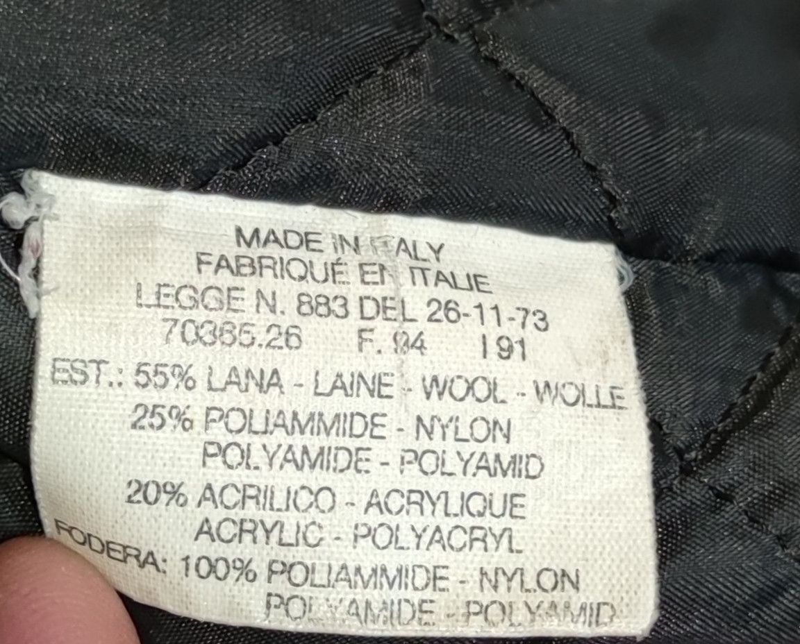 Levi's × Levi's Vintage Clothing Levis Padded Wool Black Grey Vintage 90 Coat Jacket size XL Size US XL / EU 56 / 4 - 7 Thumbnail