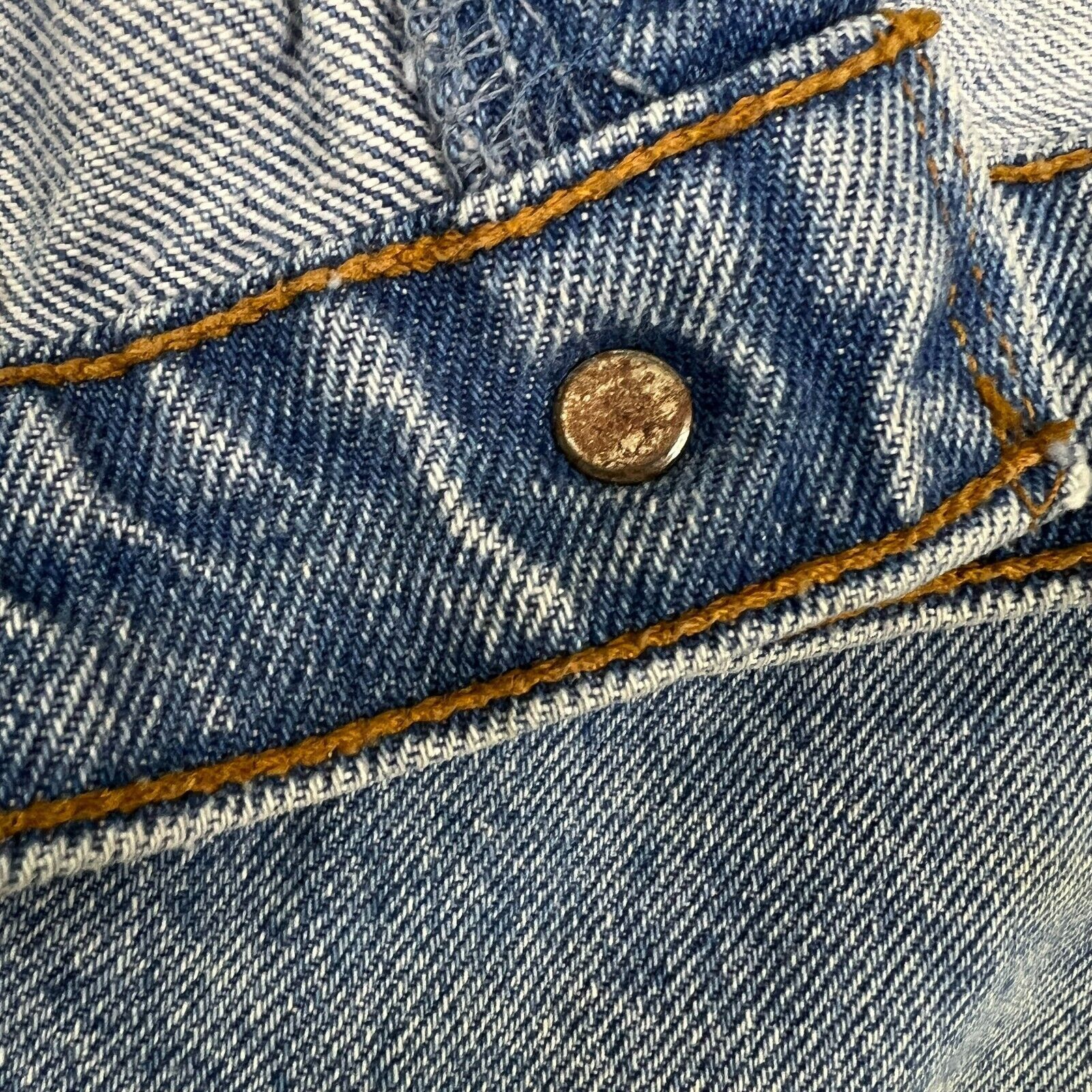 Levi's × Vintage Vintage Levi's 533 Jeans 34x31 Relaxed Fit 90s Denim Pants Size US 34 / EU 50 - 5 Thumbnail