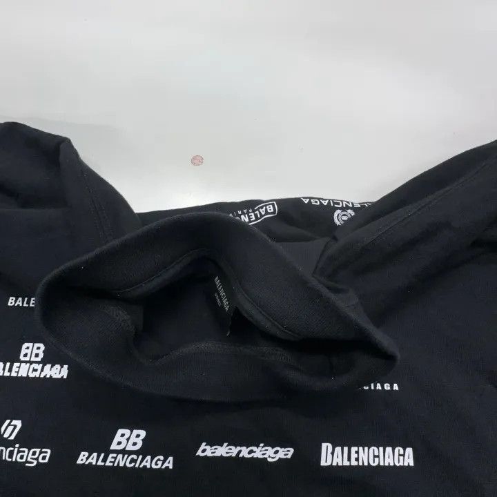 Balenciaga Balenciaga Balenciaga Logo Print Long Sleeve Sweatshirt -2 Size US M / EU 48-50 / 2 - 5 Thumbnail