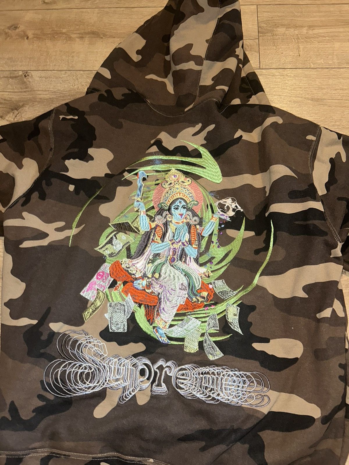 Streetwear Supreme Lakshmi Zip Up Hooded Sweatshirt | Grailed Streetwear Supreme Lakshmi Zip Up Hooded Sweatshirt | Grailed