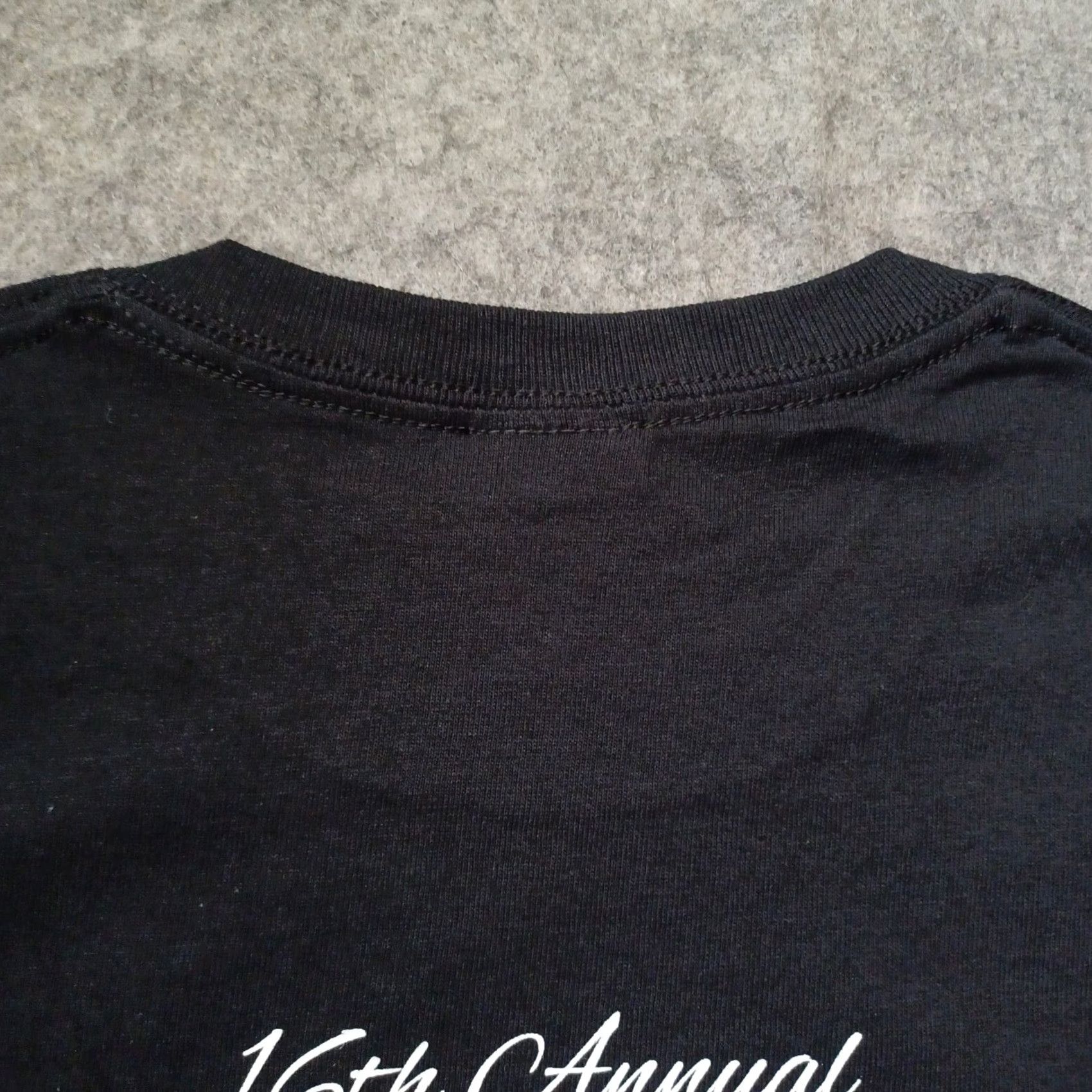 Gildan VINTAGE Las Vegas Bike Fest Shirt M Black Logo Two Side 16th Annual Skull Biker 2016 Mens Size US M / EU 48-50 / 2 - 4 Thumbnail