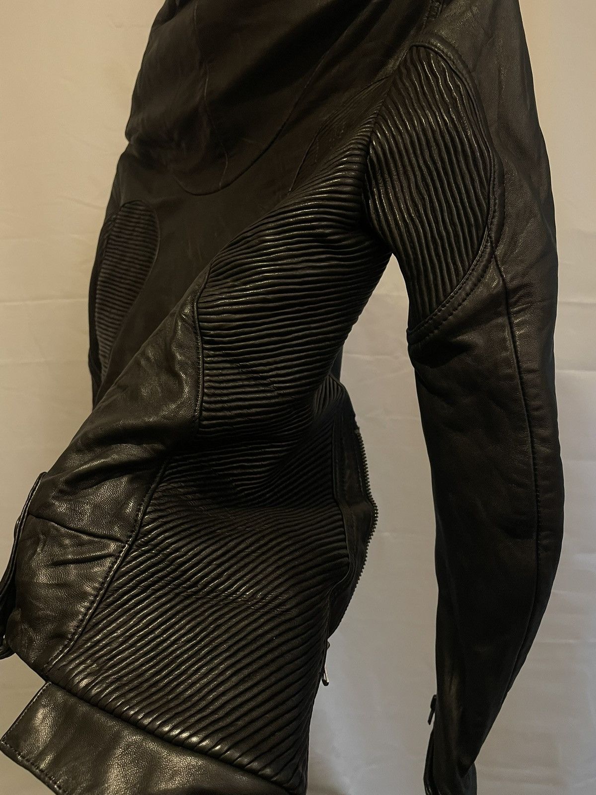 Le Grande Bleu (L.G.B.) L.G.B BONO-9 leather jacket Size US XS / EU 42 / 0 - 6 Thumbnail