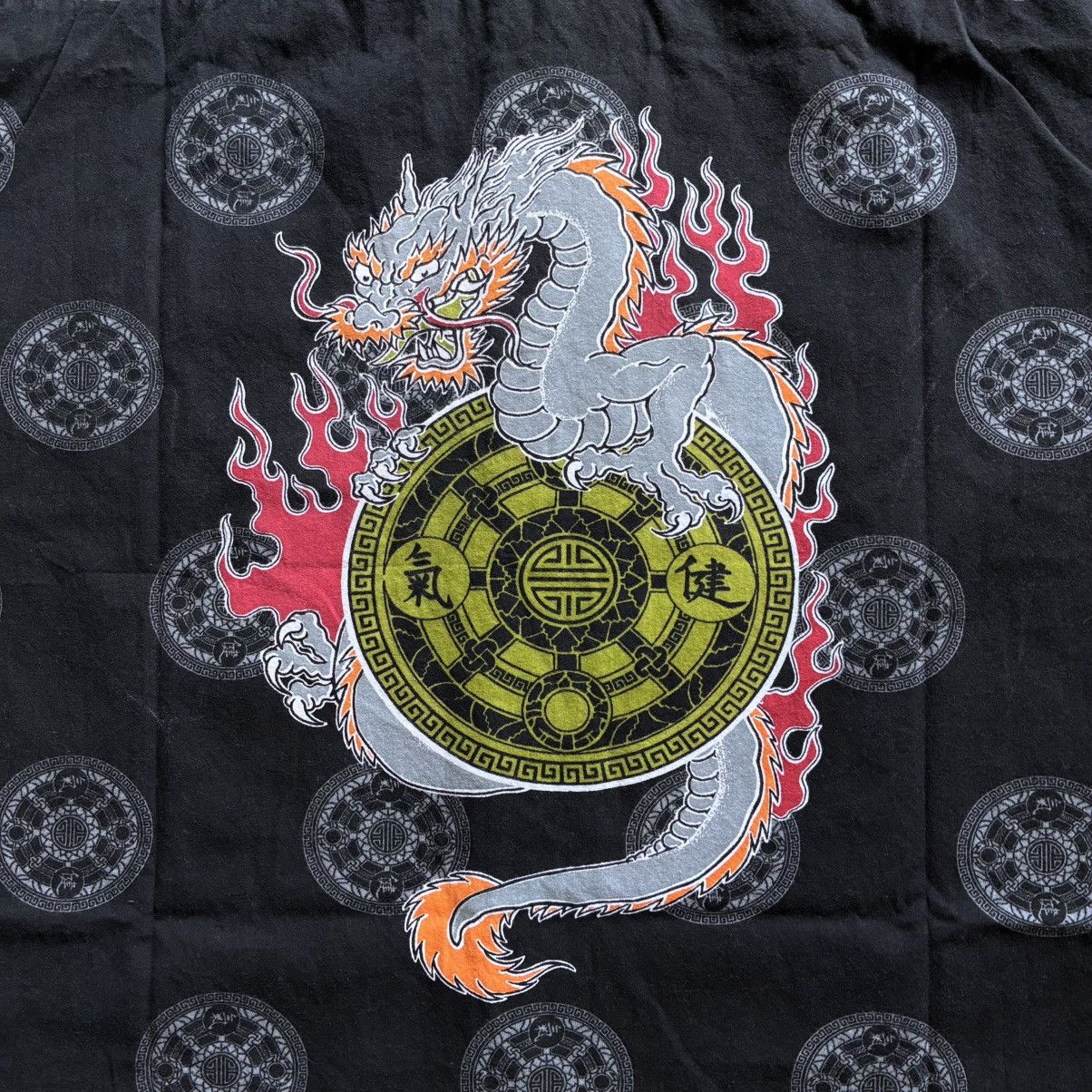 Other Vintage 90’s Street Savy USA Japan Dragon Black Shirt Size US XL / EU 56 / 4 - 7 Thumbnail