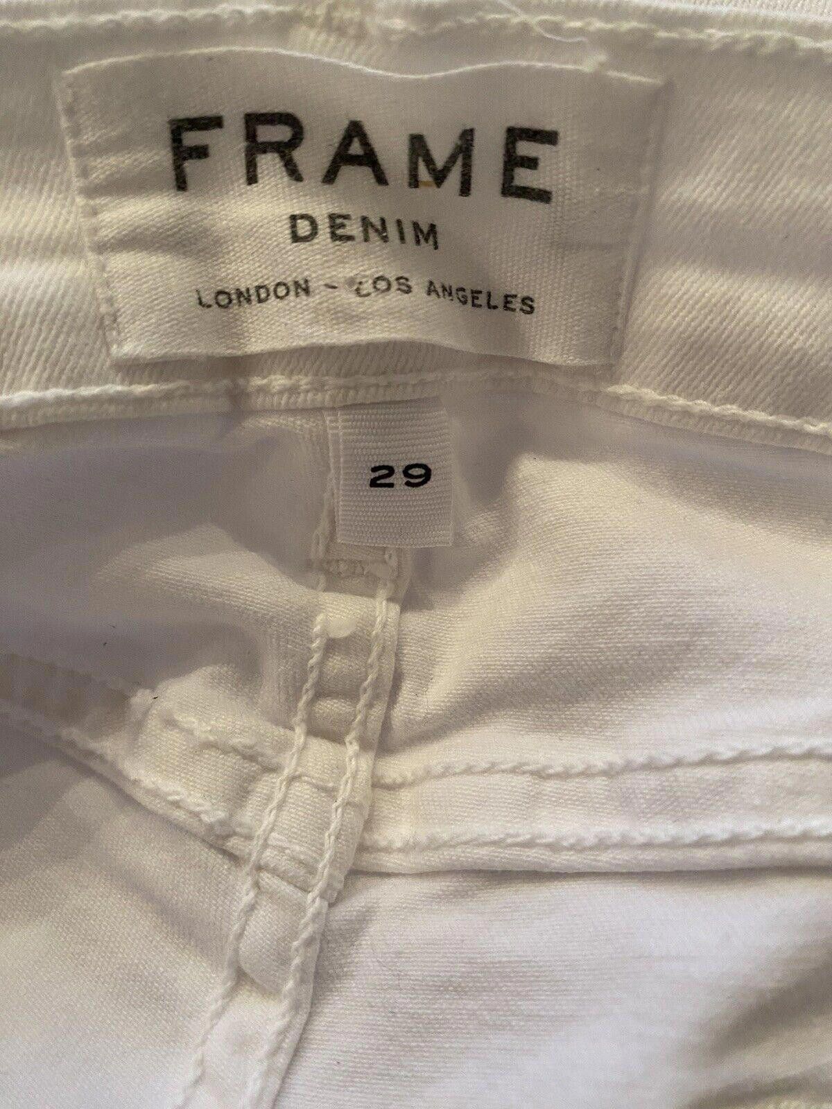Frame Frame Denim Jeans Le Skinny De Jeanne Jeans White Size 29 Size 29" - 6 Thumbnail