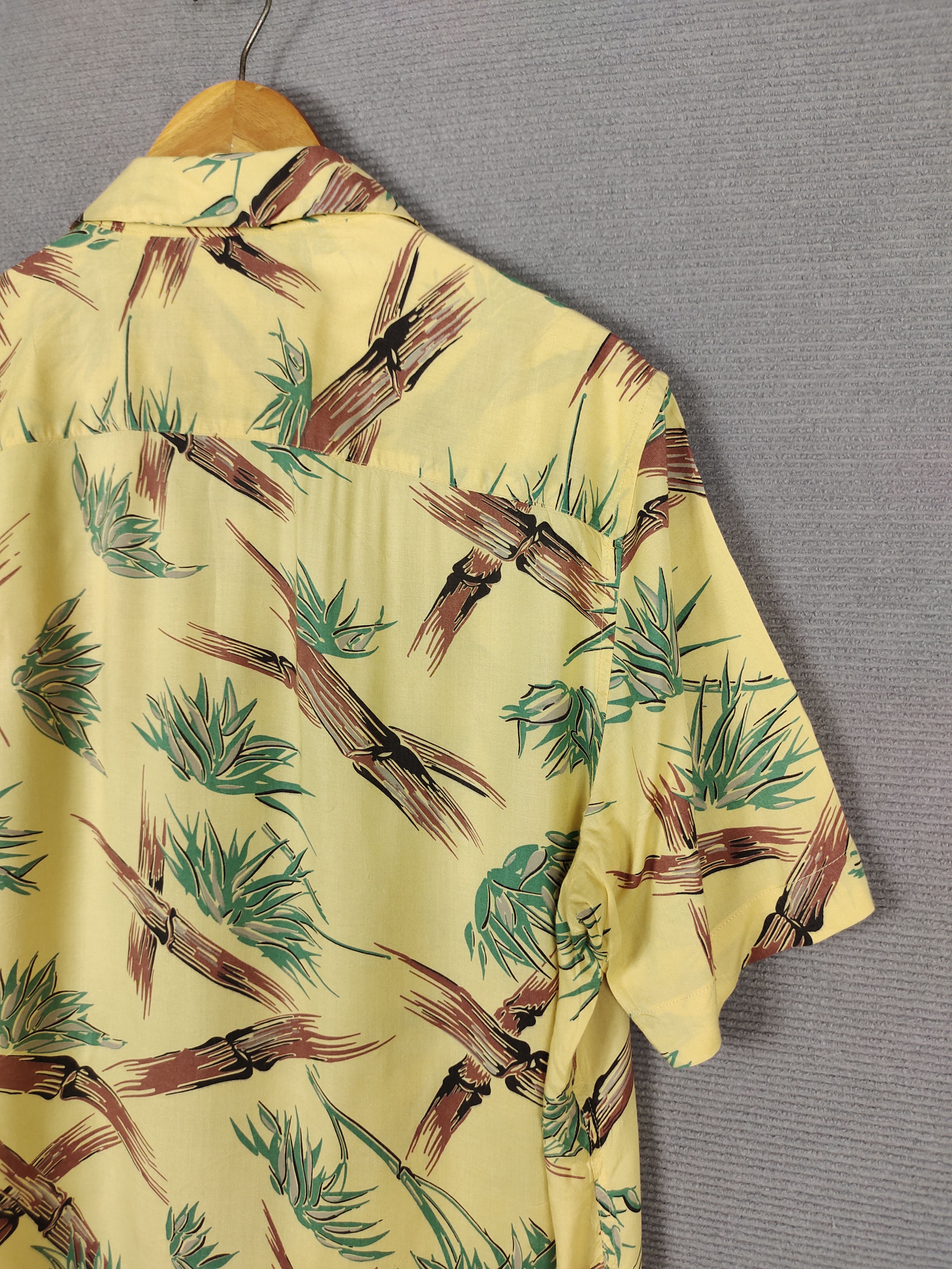 Allsaints Allsaints Rayon Bamboo Printed Hawaiian Shirt Size US L / EU 52-54 / 3 - 10 Thumbnail